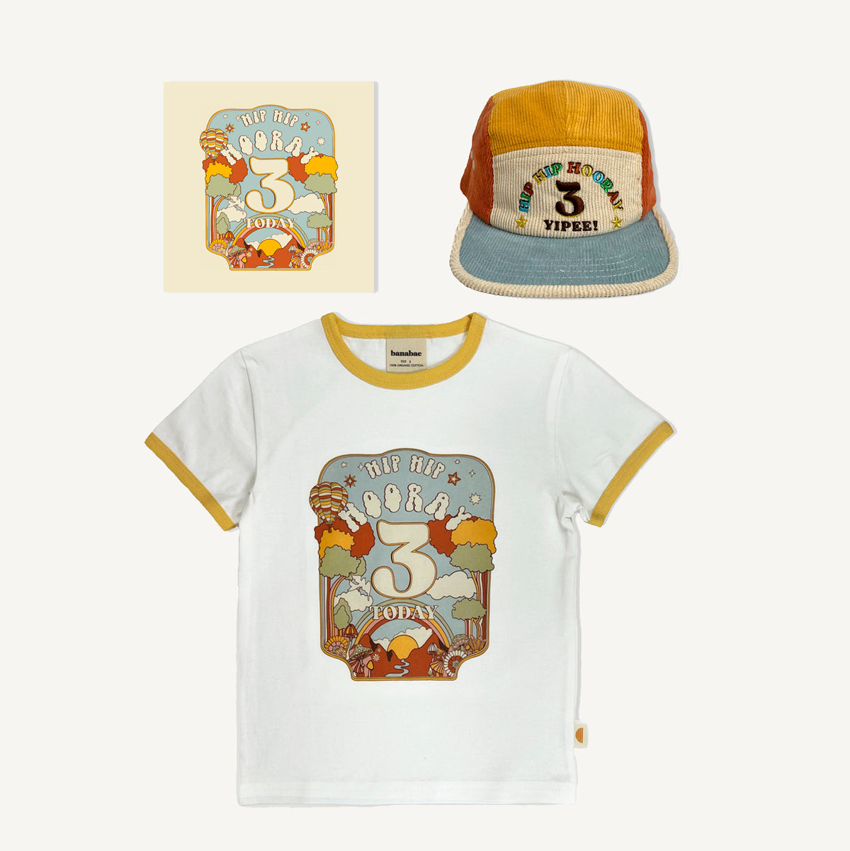 Birthday Bundle in Primary- 3 Year Old | Banabae