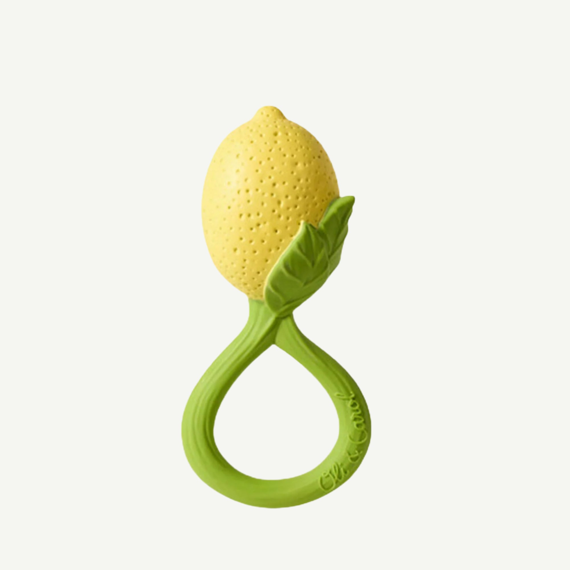 Lemon Rattle Toy by Oli & Carol