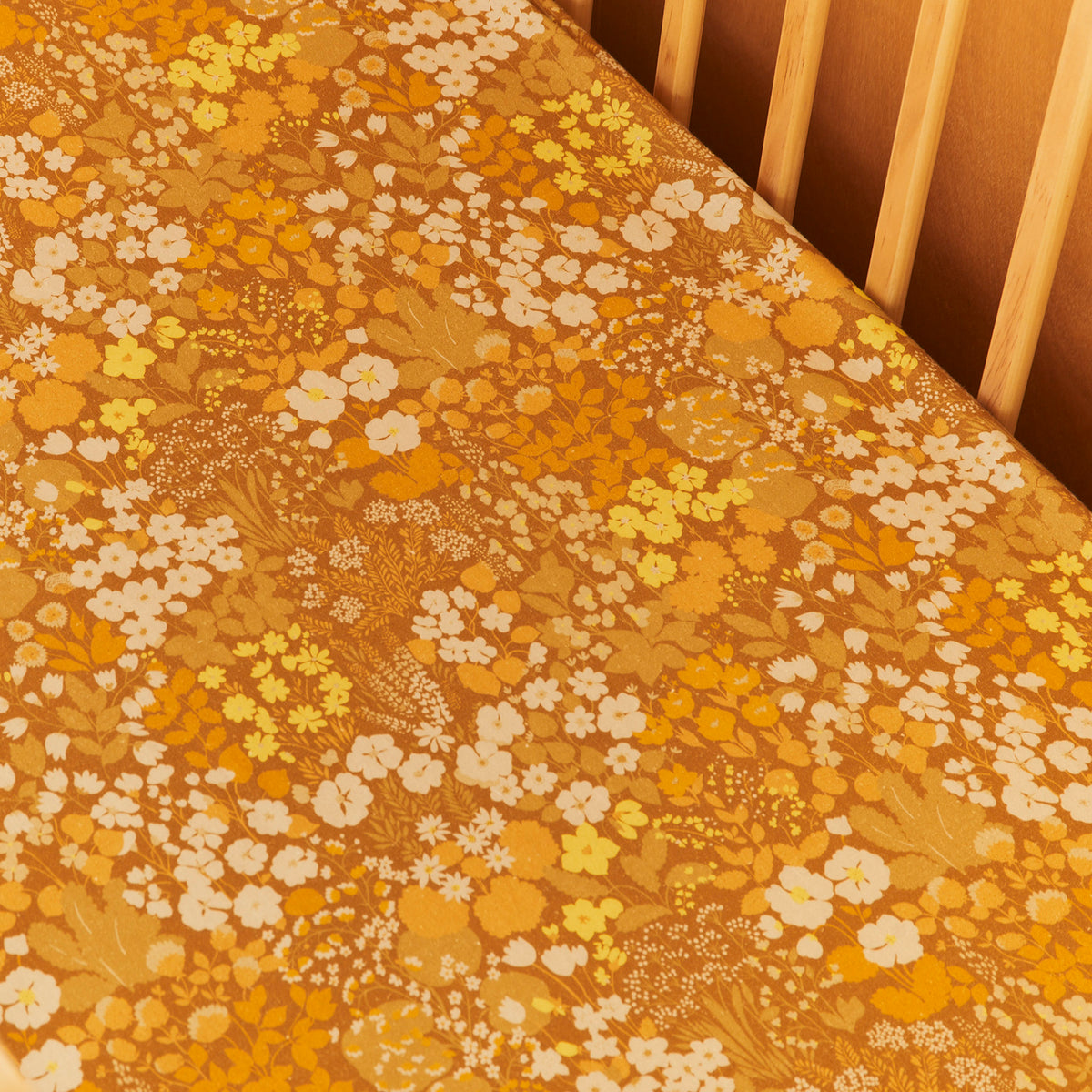 Honey Bunch Cotton Fitted Cot Sheet Banabae