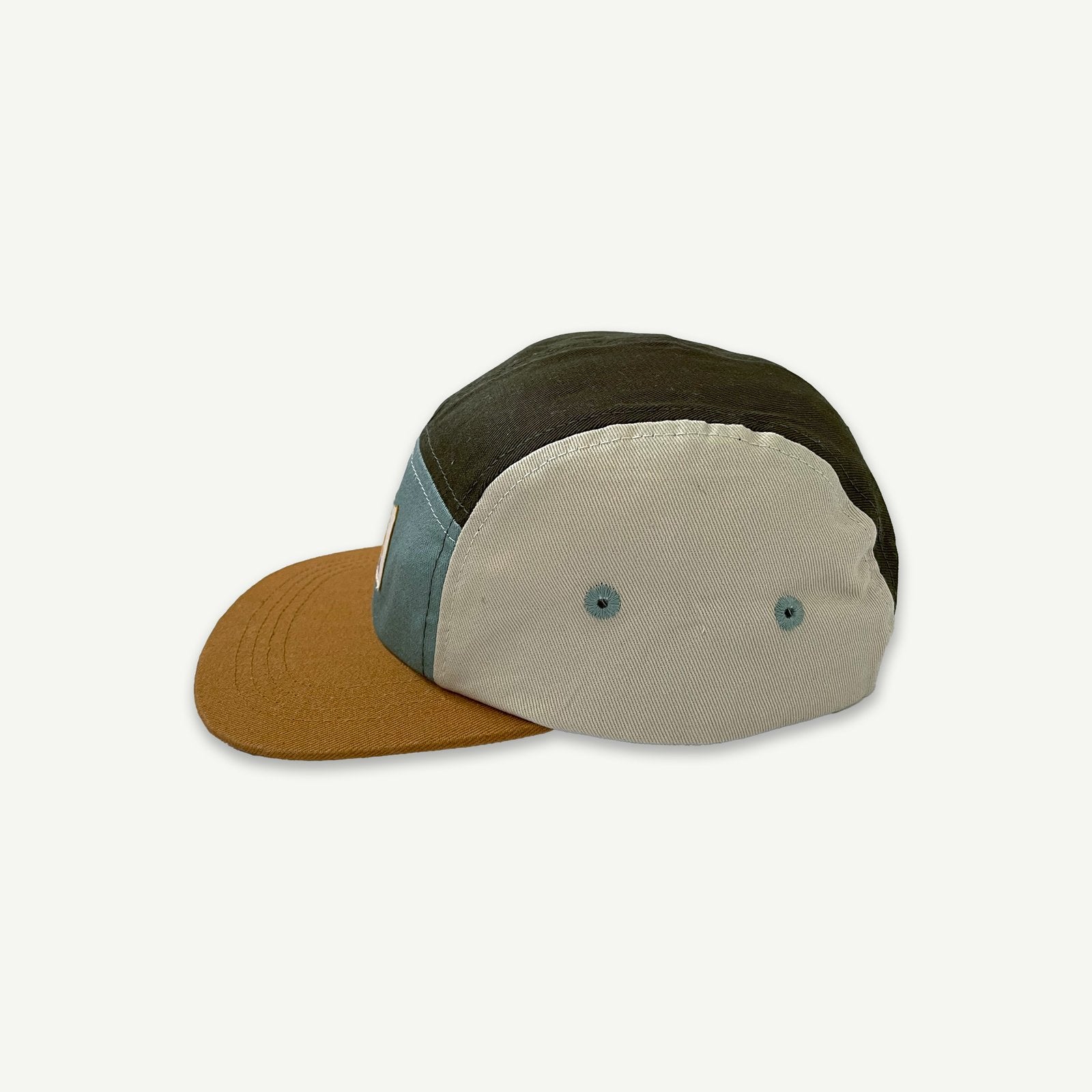 Rad Kid Spliced 5 Panel Cap - Khaki