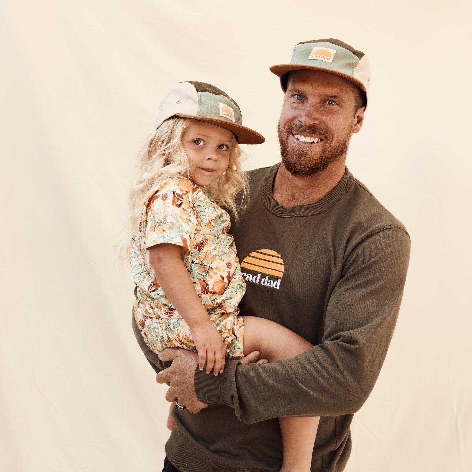 Rad Kid Spliced 5 Panel Cap - Khaki