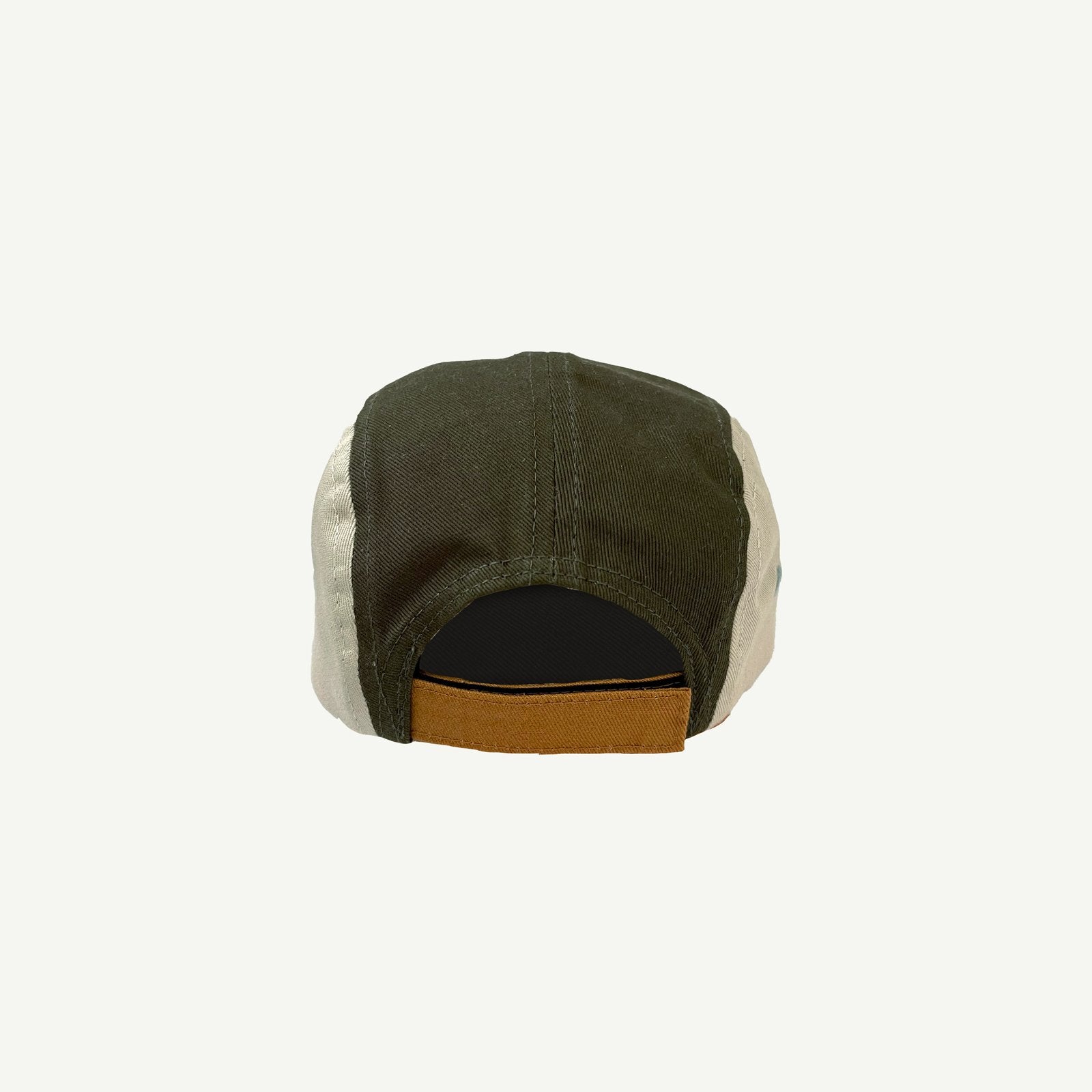Rad Kid Spliced 5 Panel Cap - Khaki