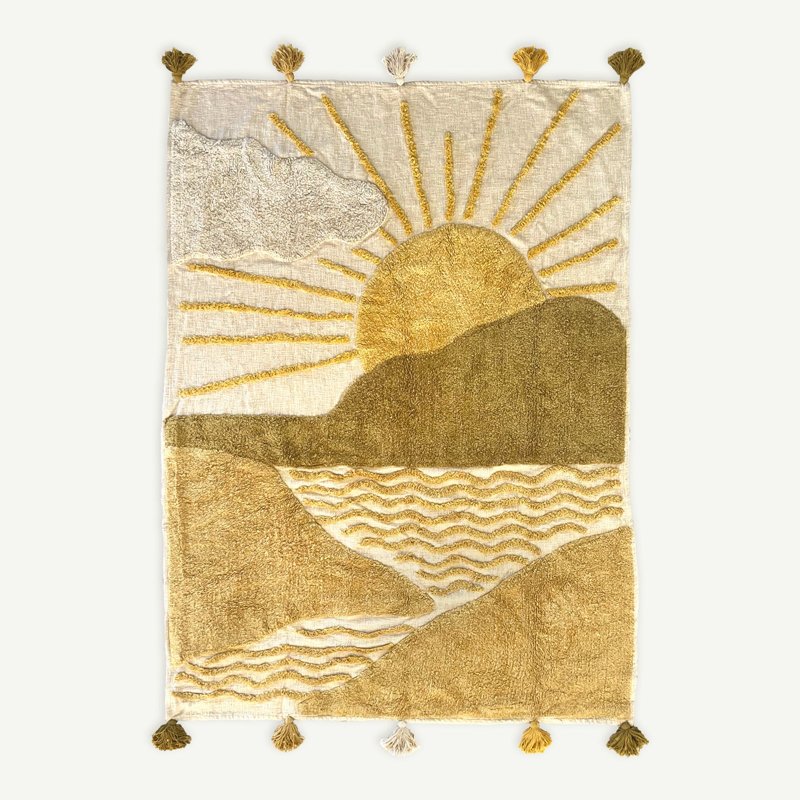 Sunscape Tufted Blanket