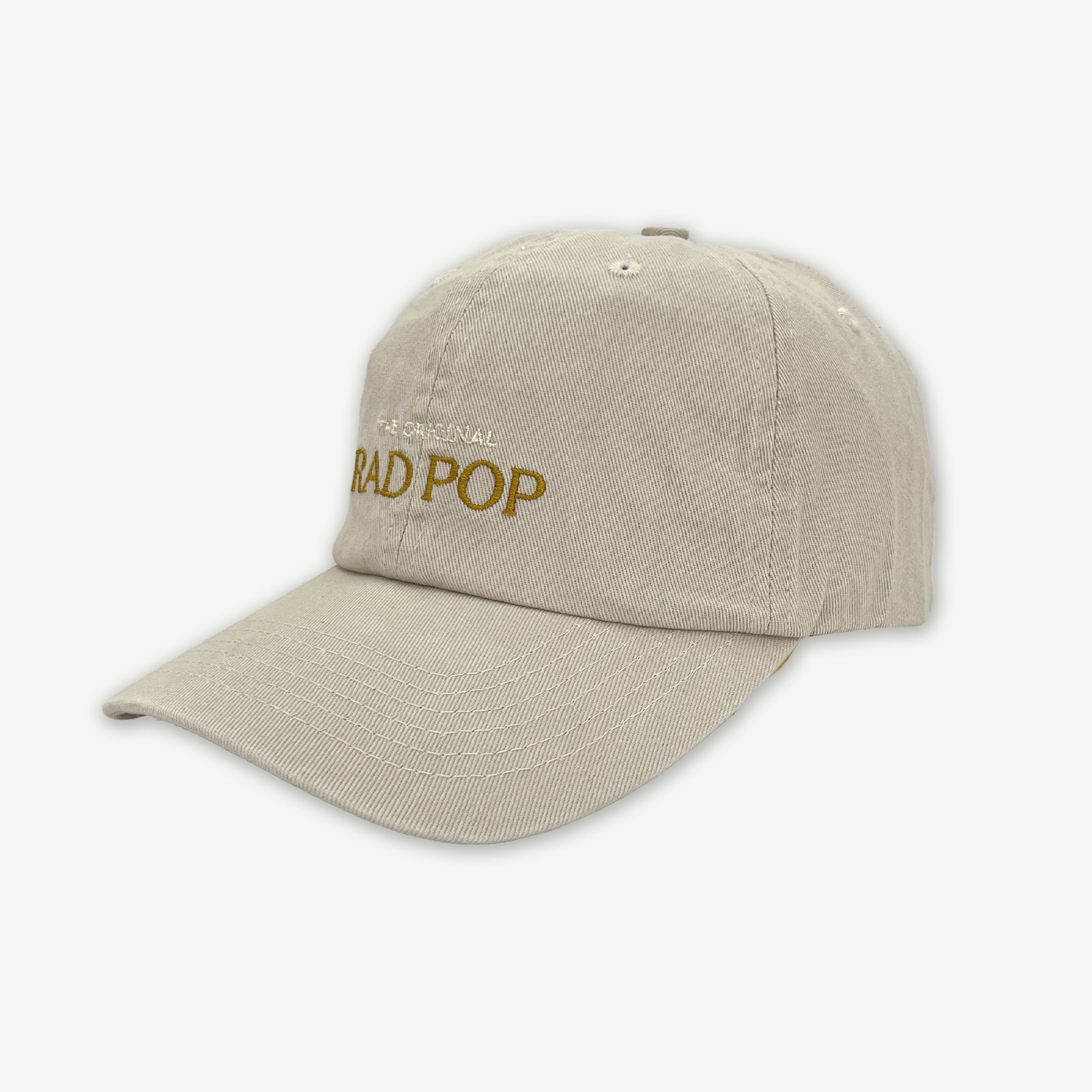 The Original Rad Pop Baseball Cap - Stone