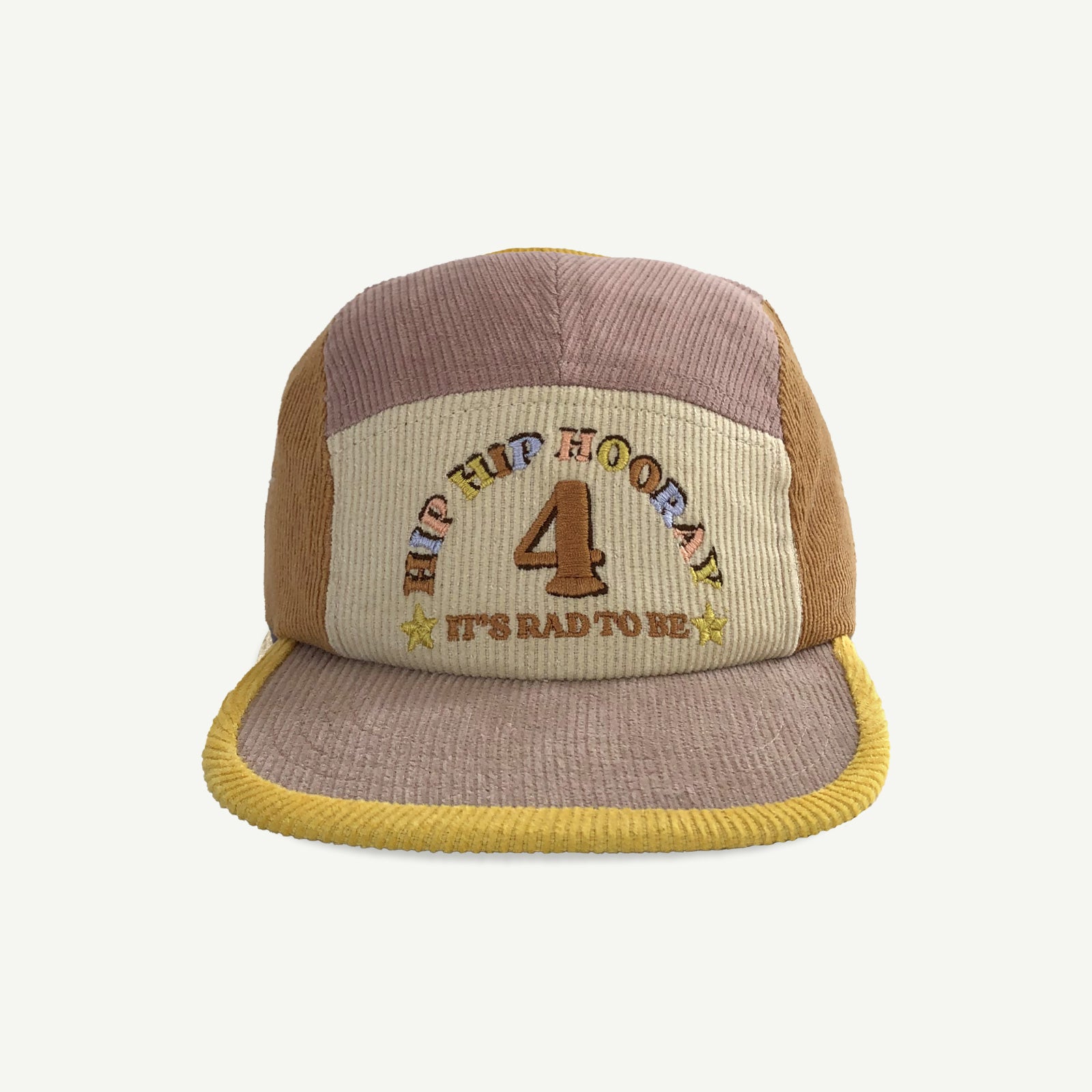 4th Birthday Cord Cap - Musk Spliced