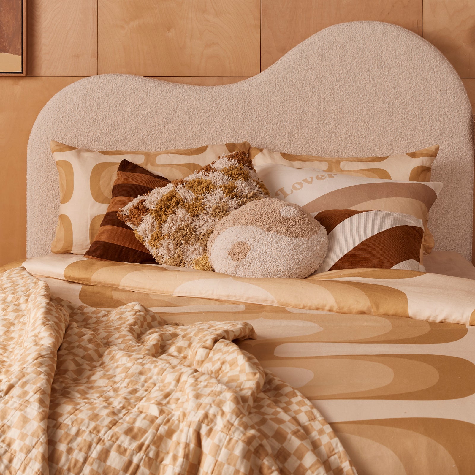 Square Stripe Cord Cushion