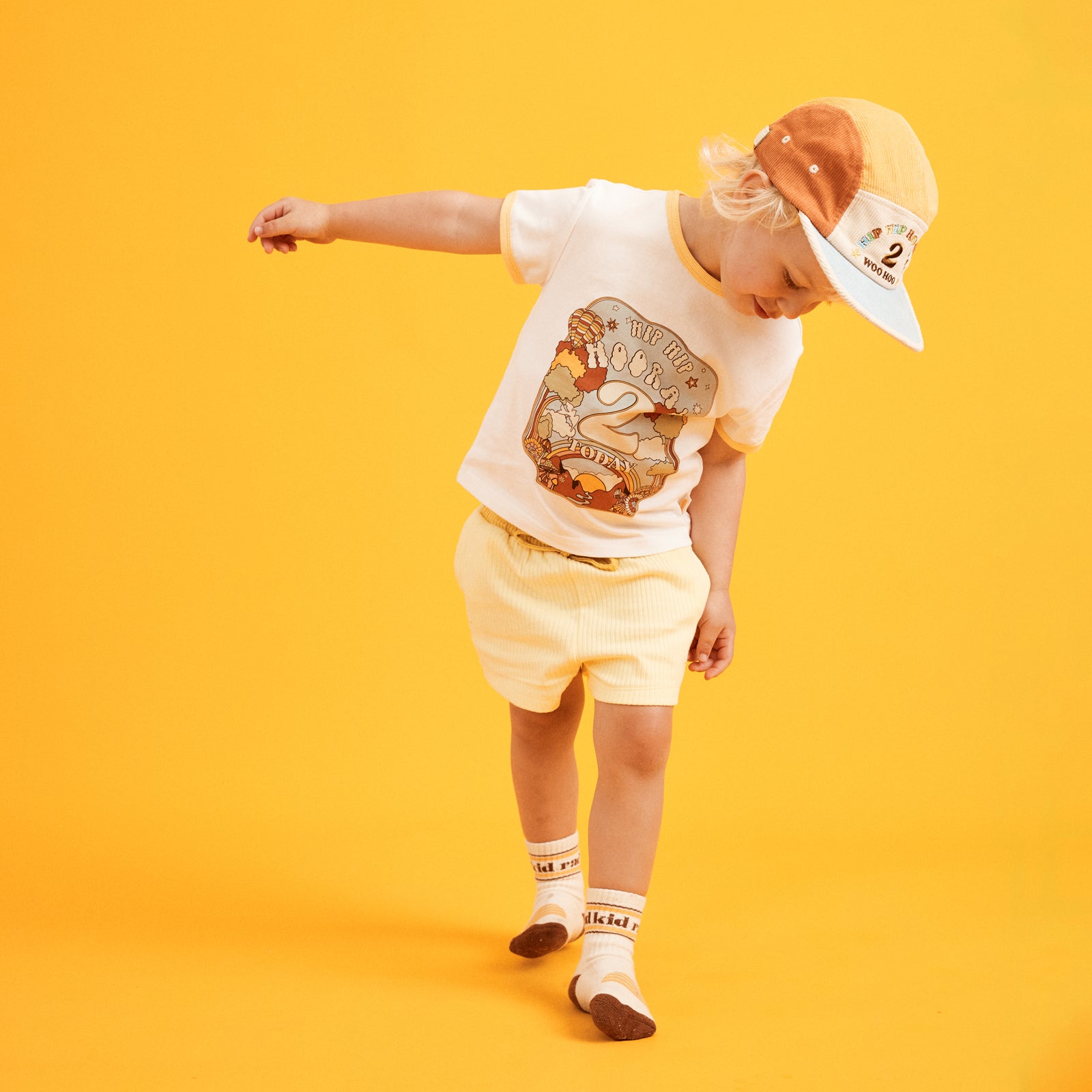 Hip Hip Hooray Birthday Ringer Tee - 2 Year Old