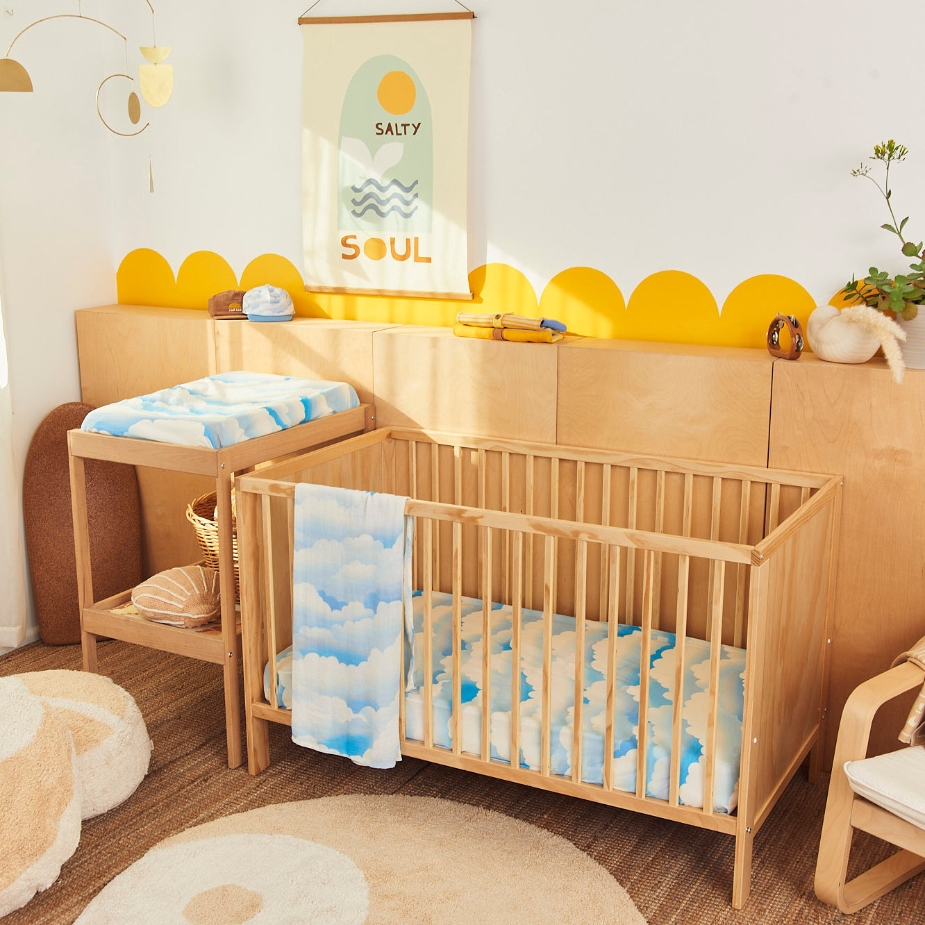 Head in the Clouds Nursery Bundle