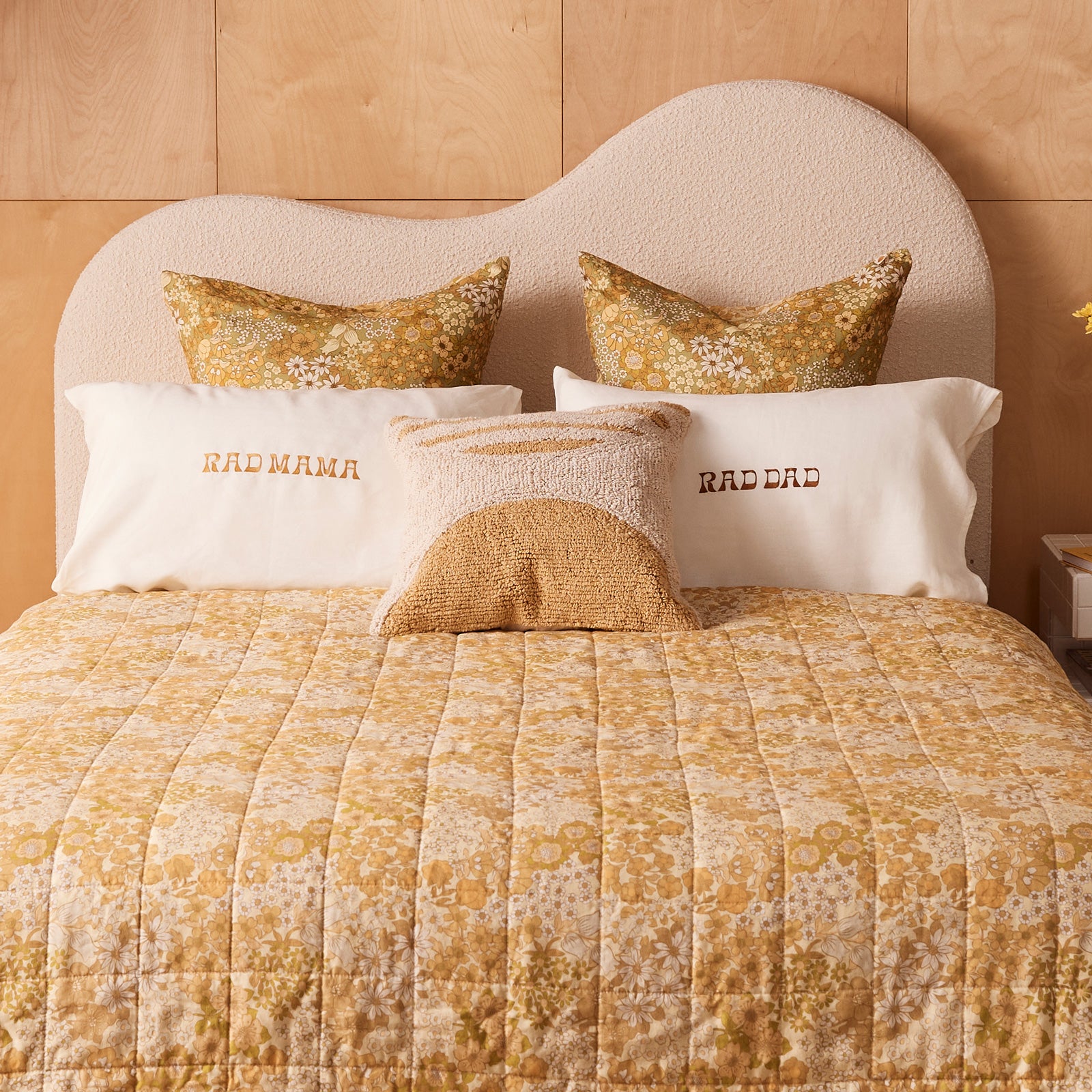 Rad Dad Embroidered Standard Pillowcase