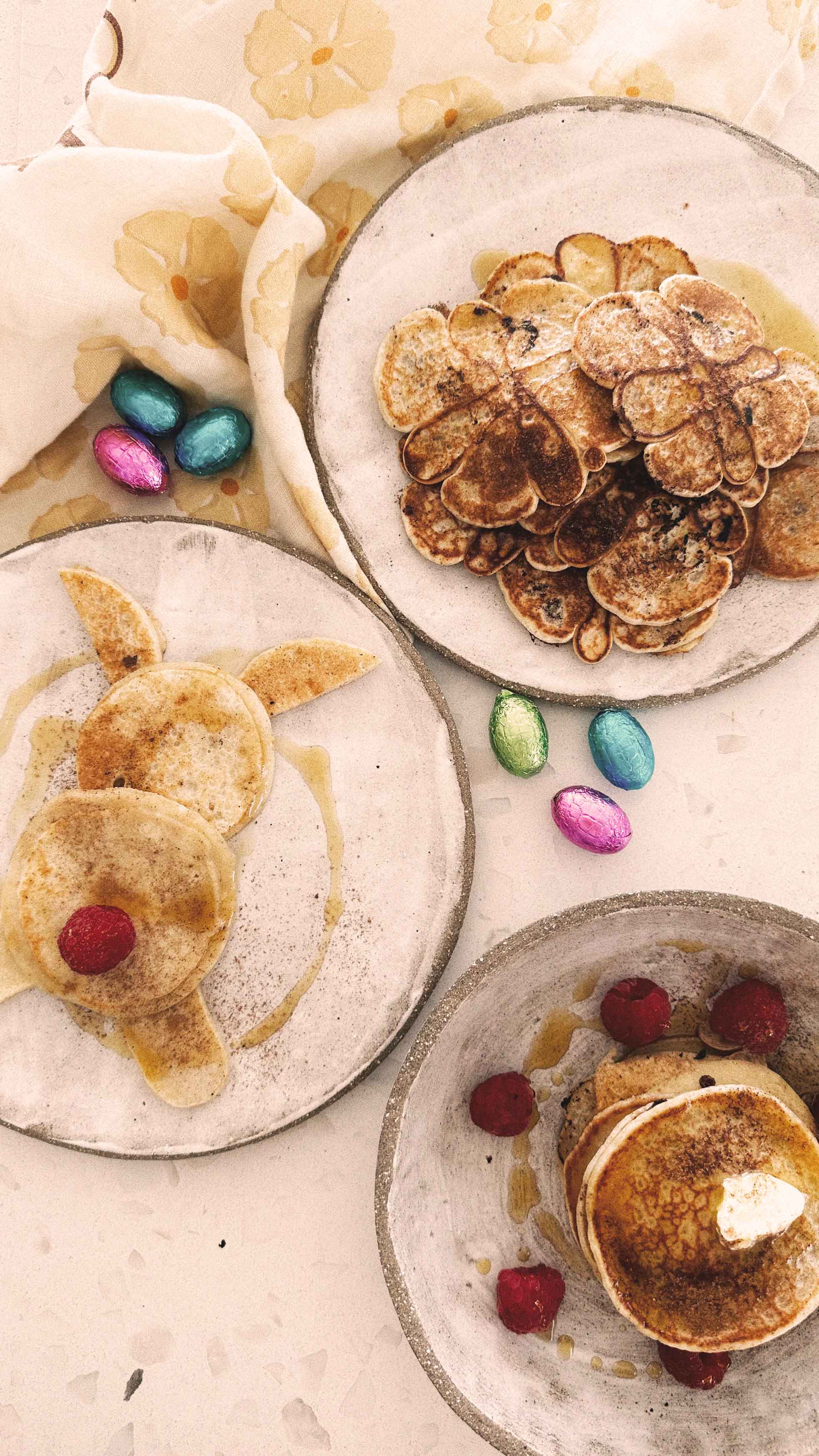 The Brightside: Easter Breakfast - Banana Ricotta Pancakes