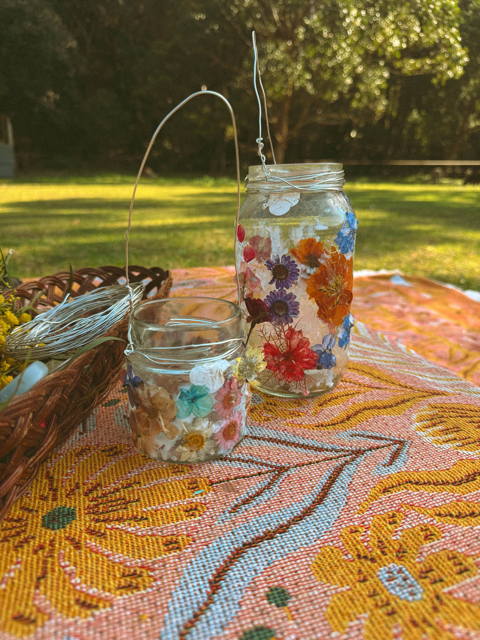 The Brightside: Kids Craft. Spring Flower Lantern