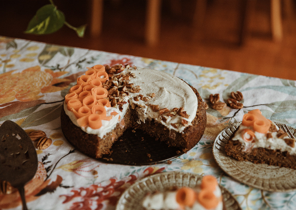 The Brightside: Maple Pecan Carrot Cake From Of Oat & Earth