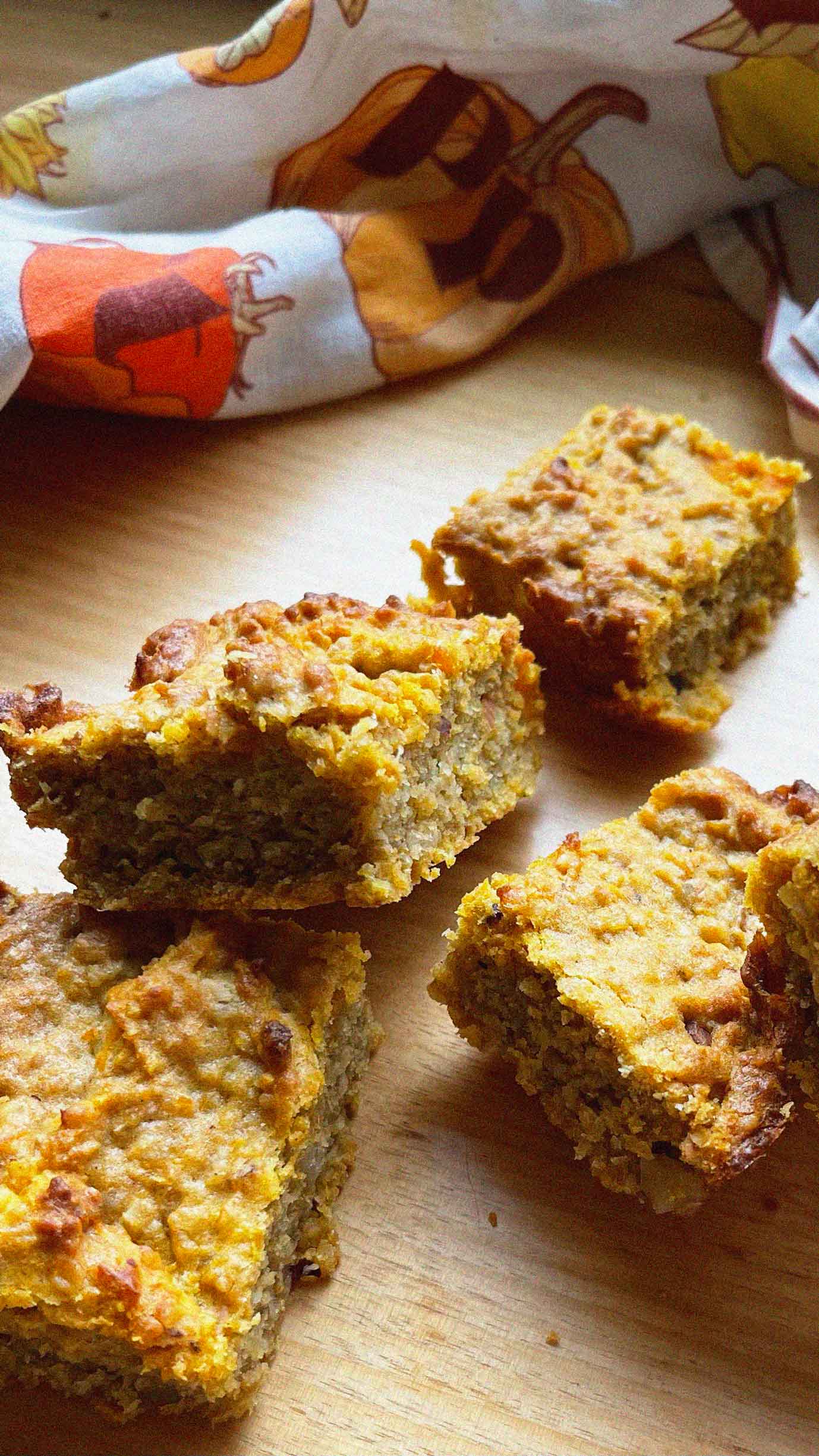 The Brightside: Pumpkin And Almond Slice