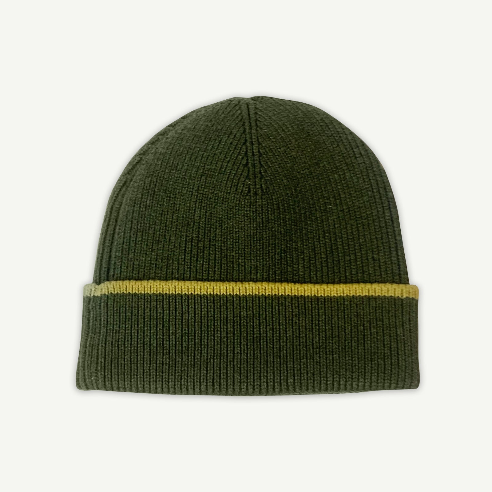 Rad Dad Organic Cotton Knit Beanie - Khaki