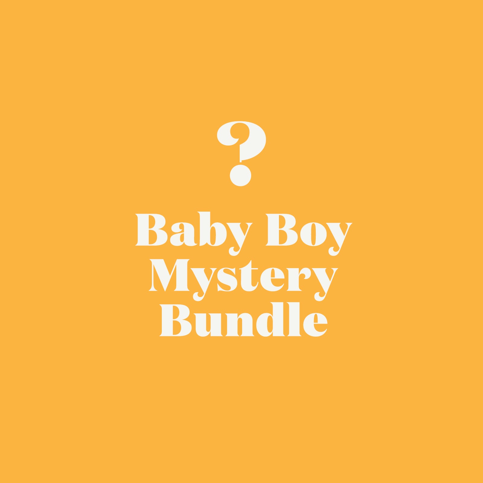 Baby Boys Mystery Winter Bundle