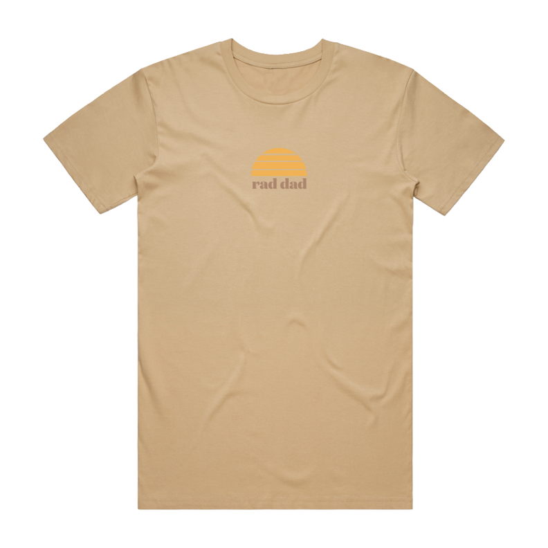 Rad Dad Organic Cotton Tee - Tan