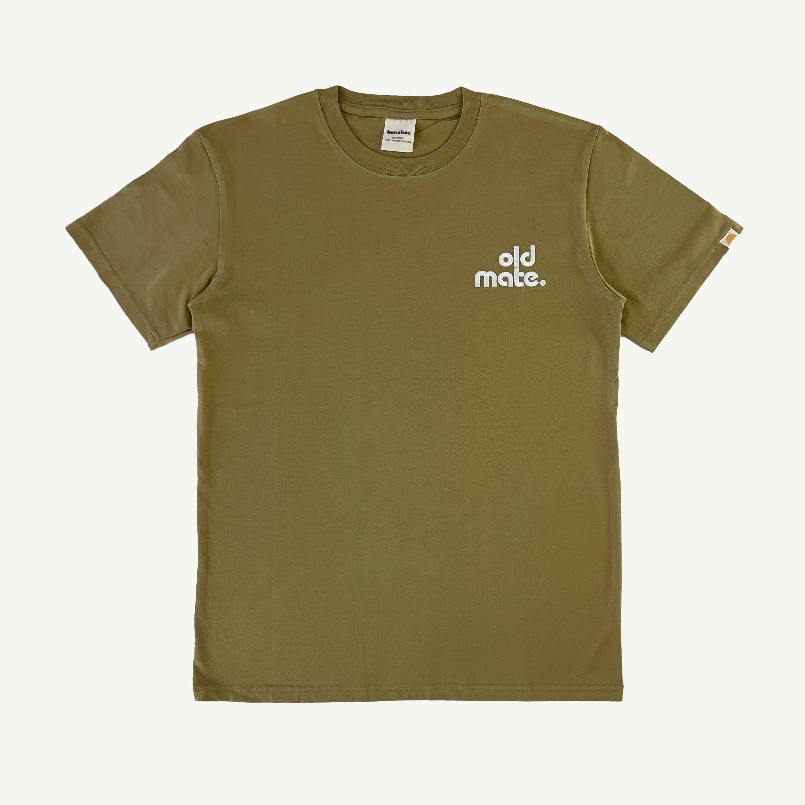 Old Mate Organic Cotton Adult Tee - Olive
