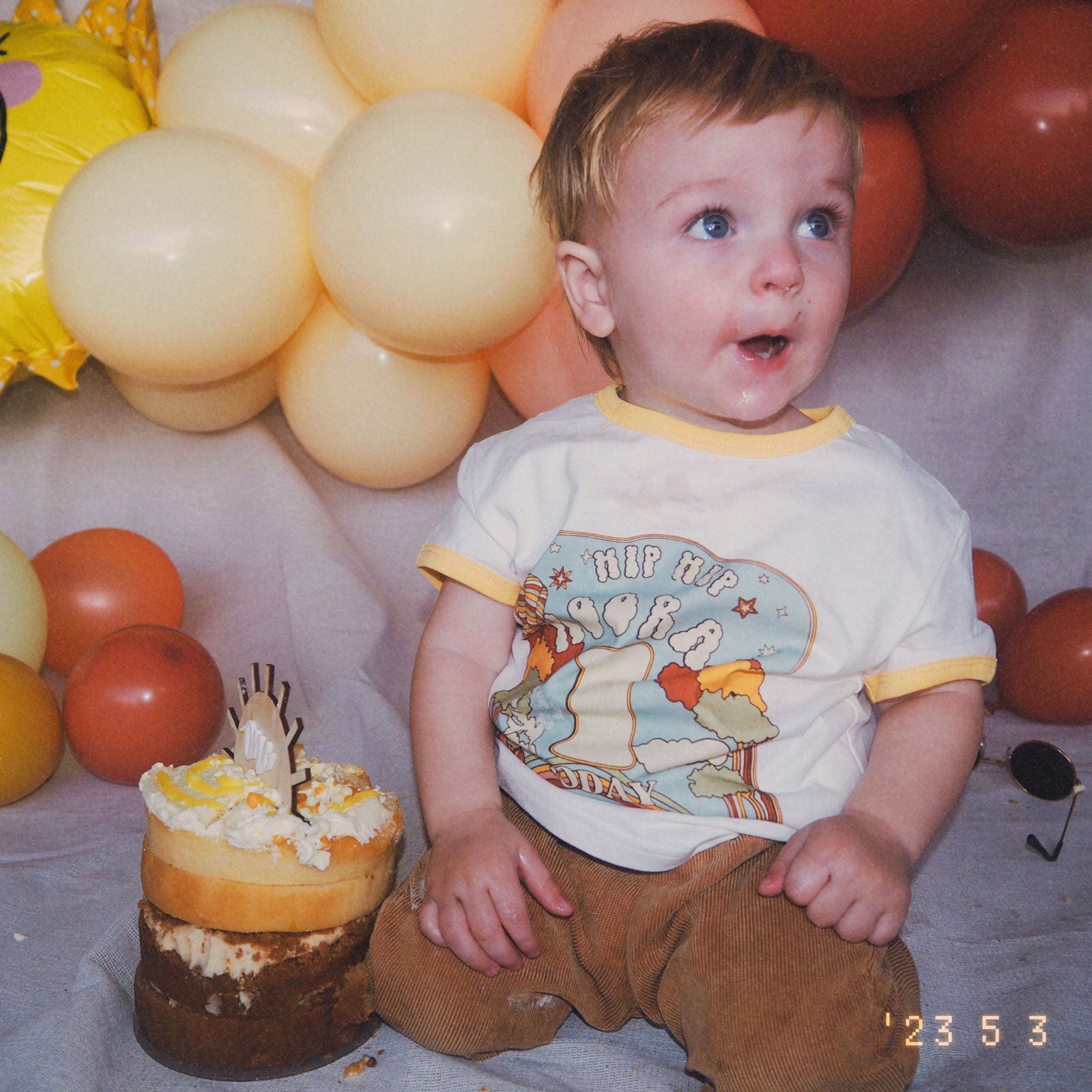 Hip Hip Hooray Birthday Ringer Tee - 1 Year Old