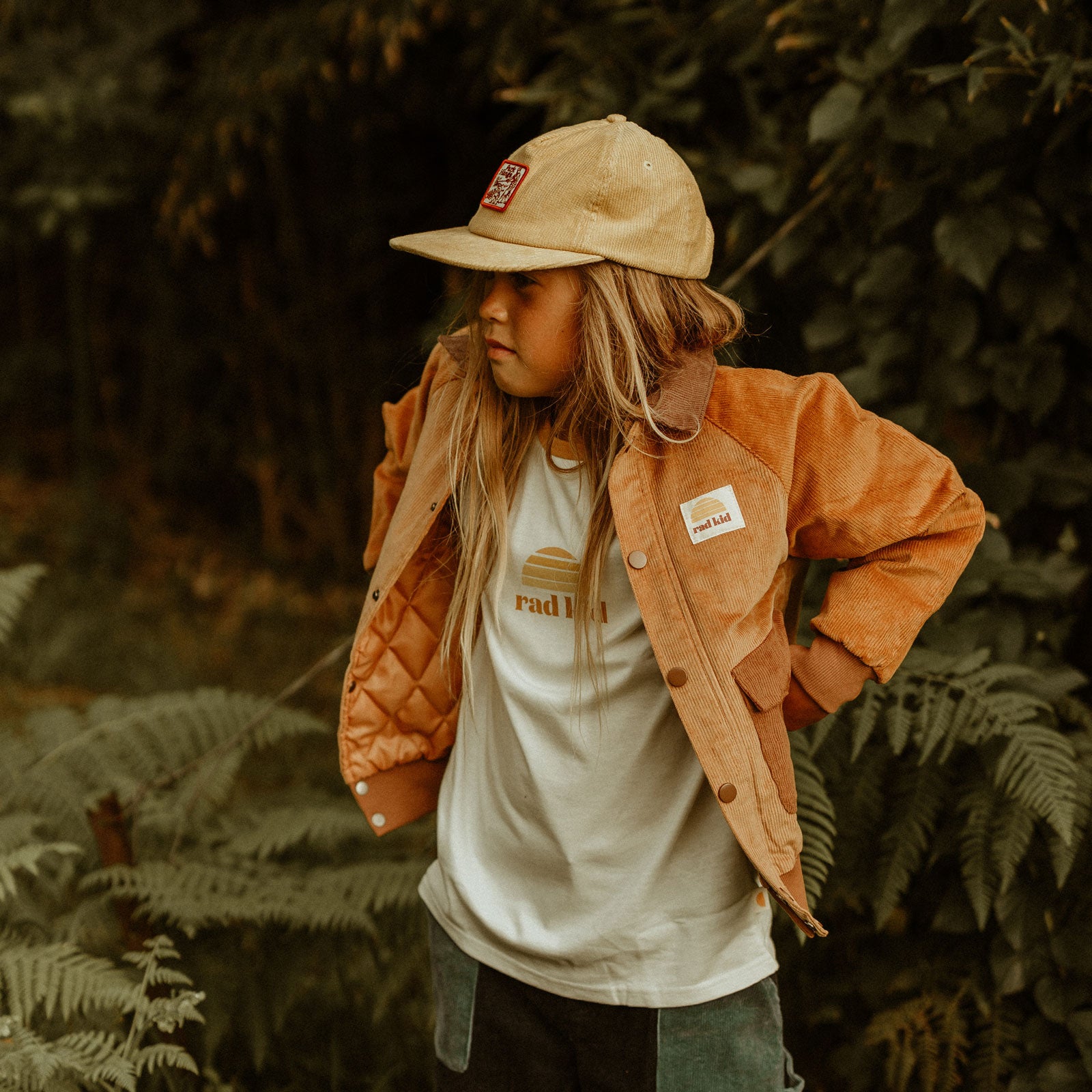 Rad Kid Classic Ringer Organic Cotton Tee