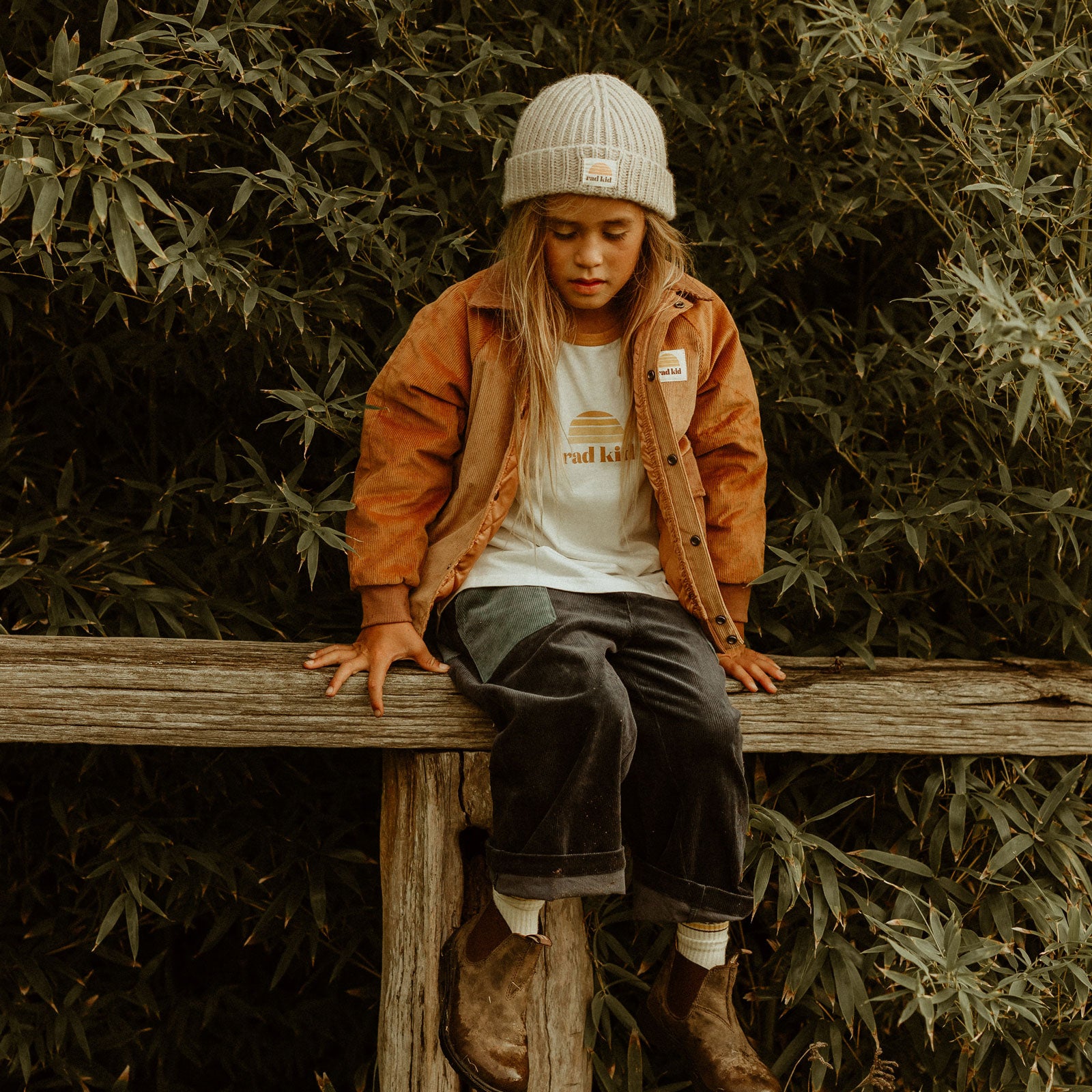 Rad Kid Classic Ringer Organic Cotton Tee