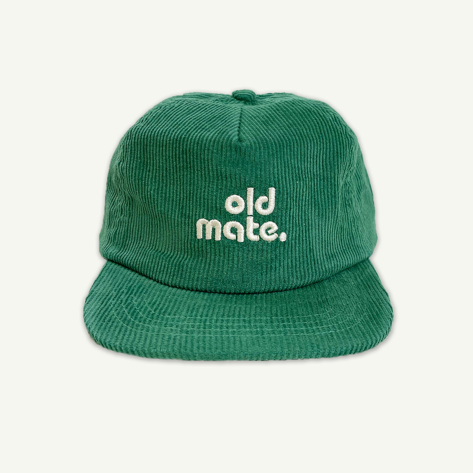 Old Mate Cord Cap Bundle - Moss