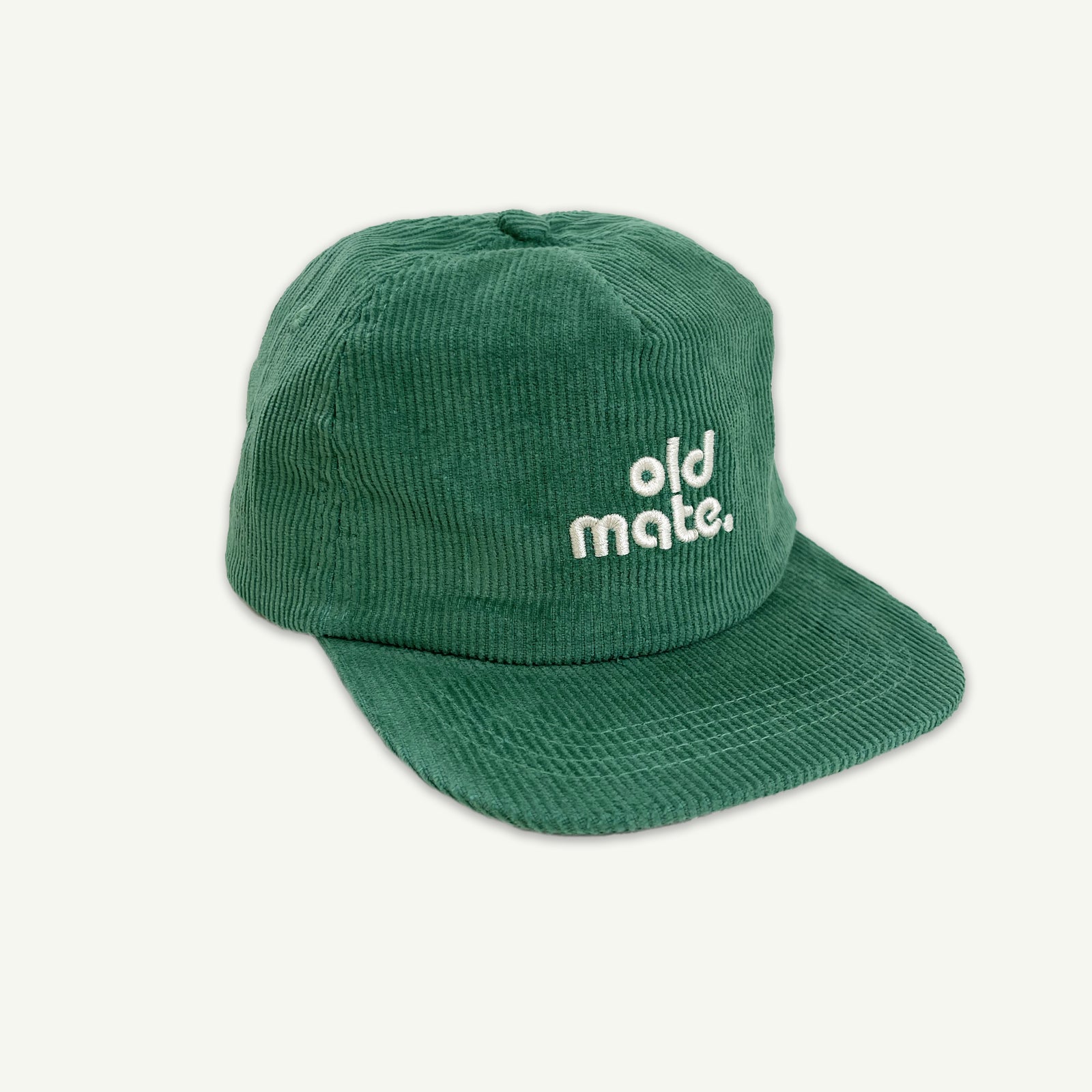 Old Mate Cord Cap Bundle - Moss