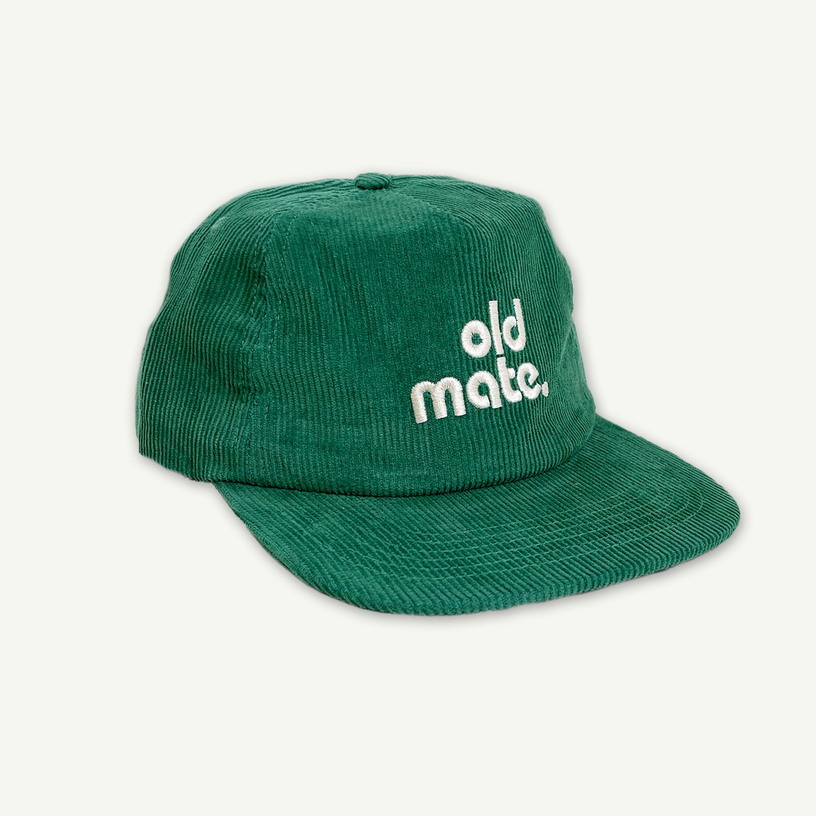Old Mate Cord Cap Bundle - Moss