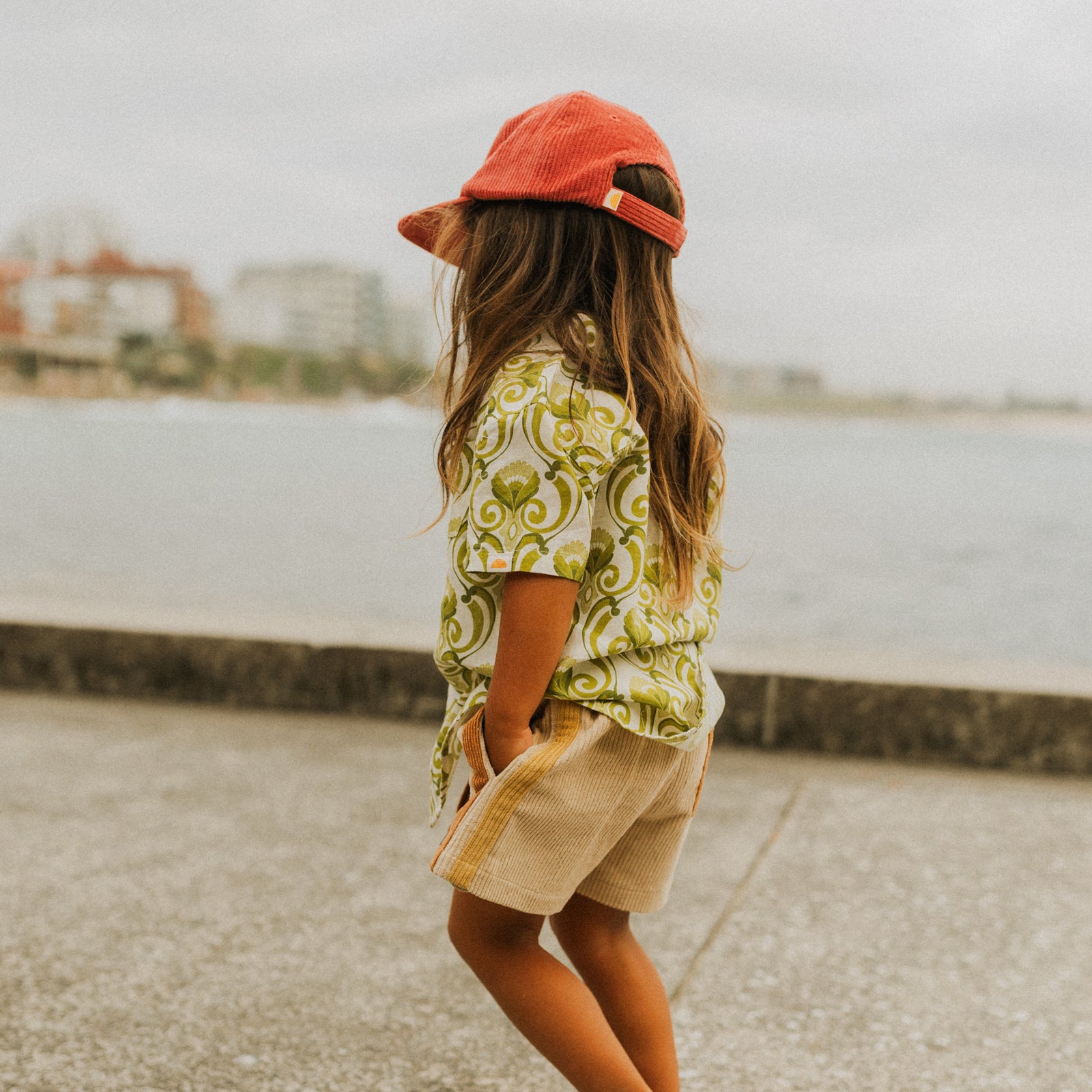 Wave Rider Linen Shirt - Kids