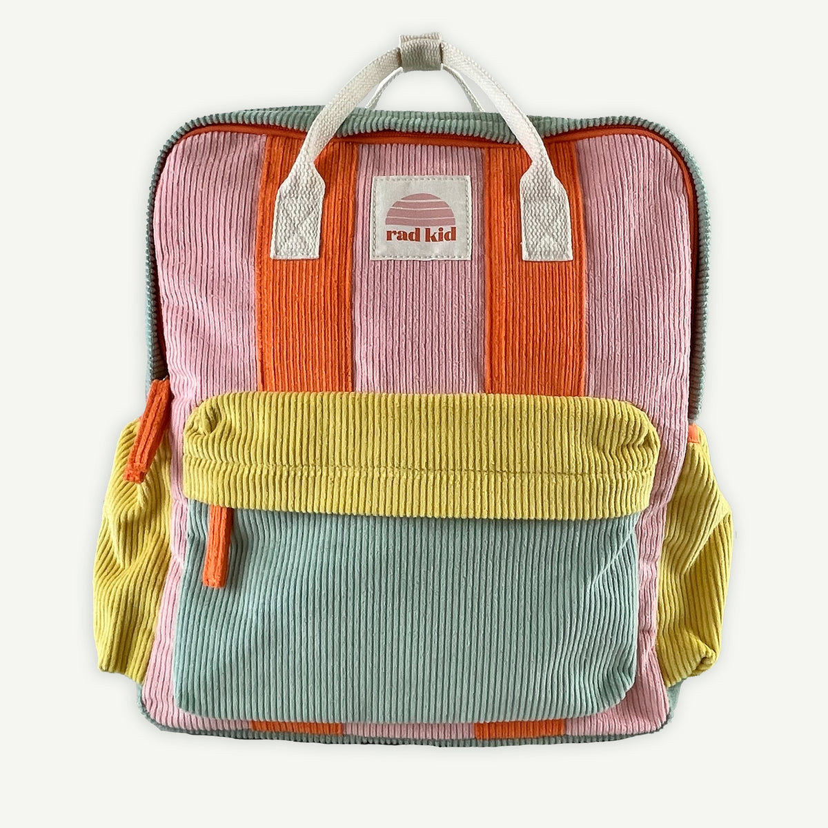 Corduroy Splice Eco Kids Backpack - Candy | Banabae
