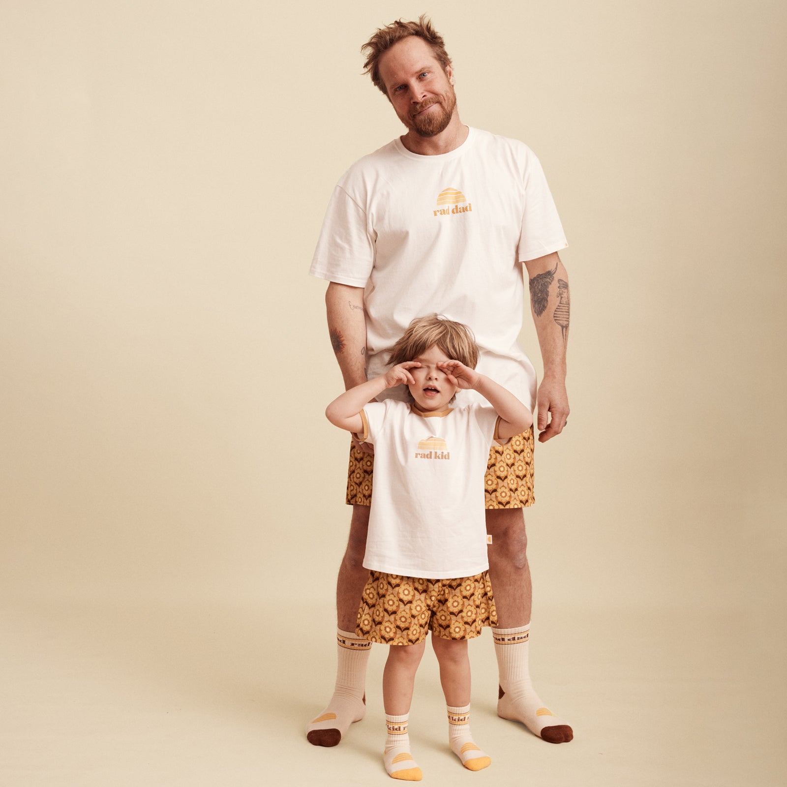 Rad Kid Stretch Organic Cotton Boxer Shorts