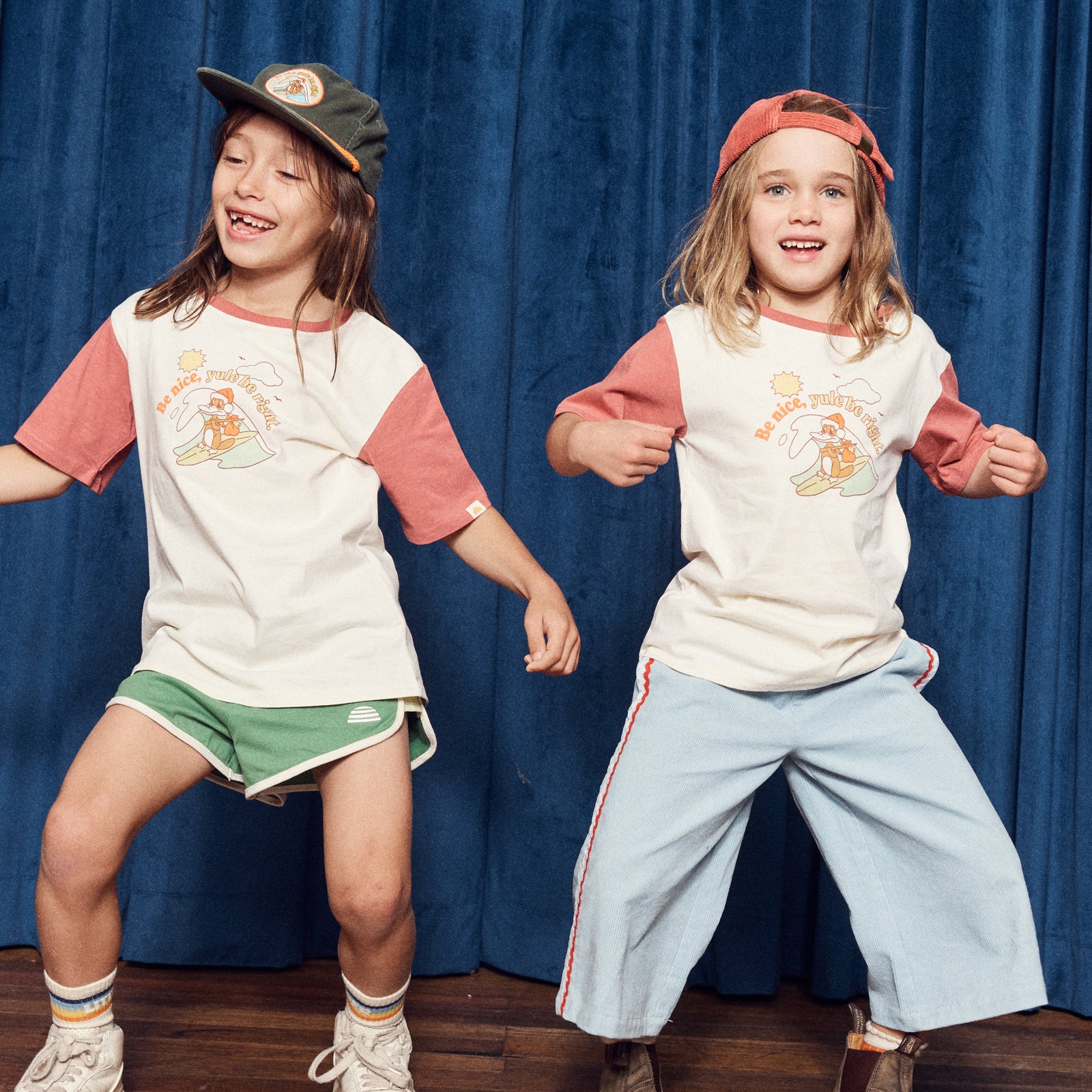 Be Nice Organic Cotton Christmas Tee - Kids