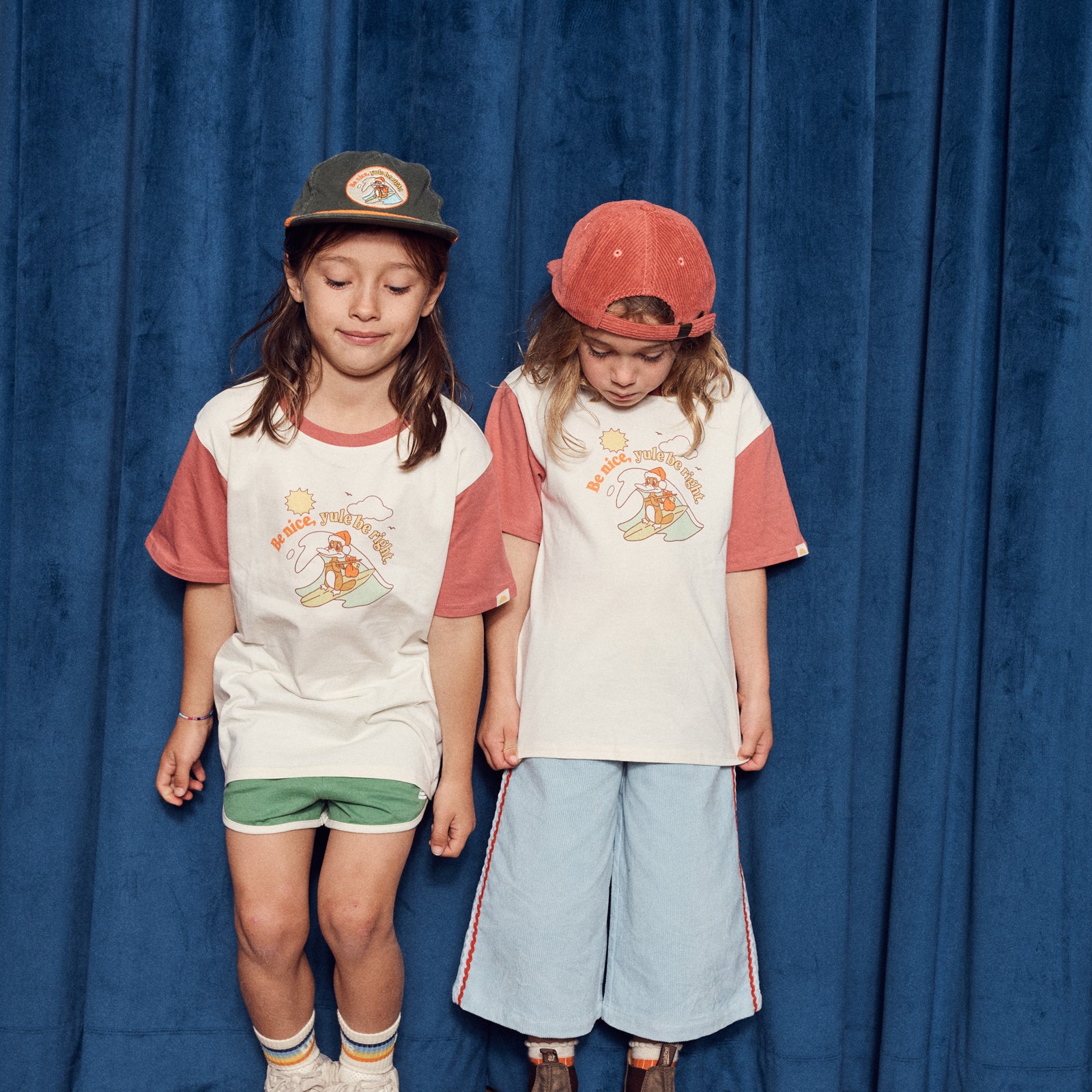 Be Nice Organic Cotton Christmas Tee - Kids