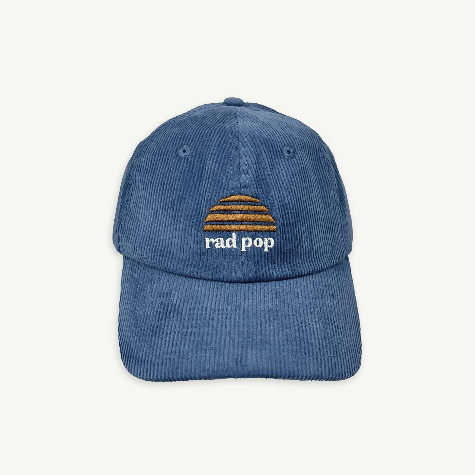 Rad Pop Cord Cap - Denim Blue