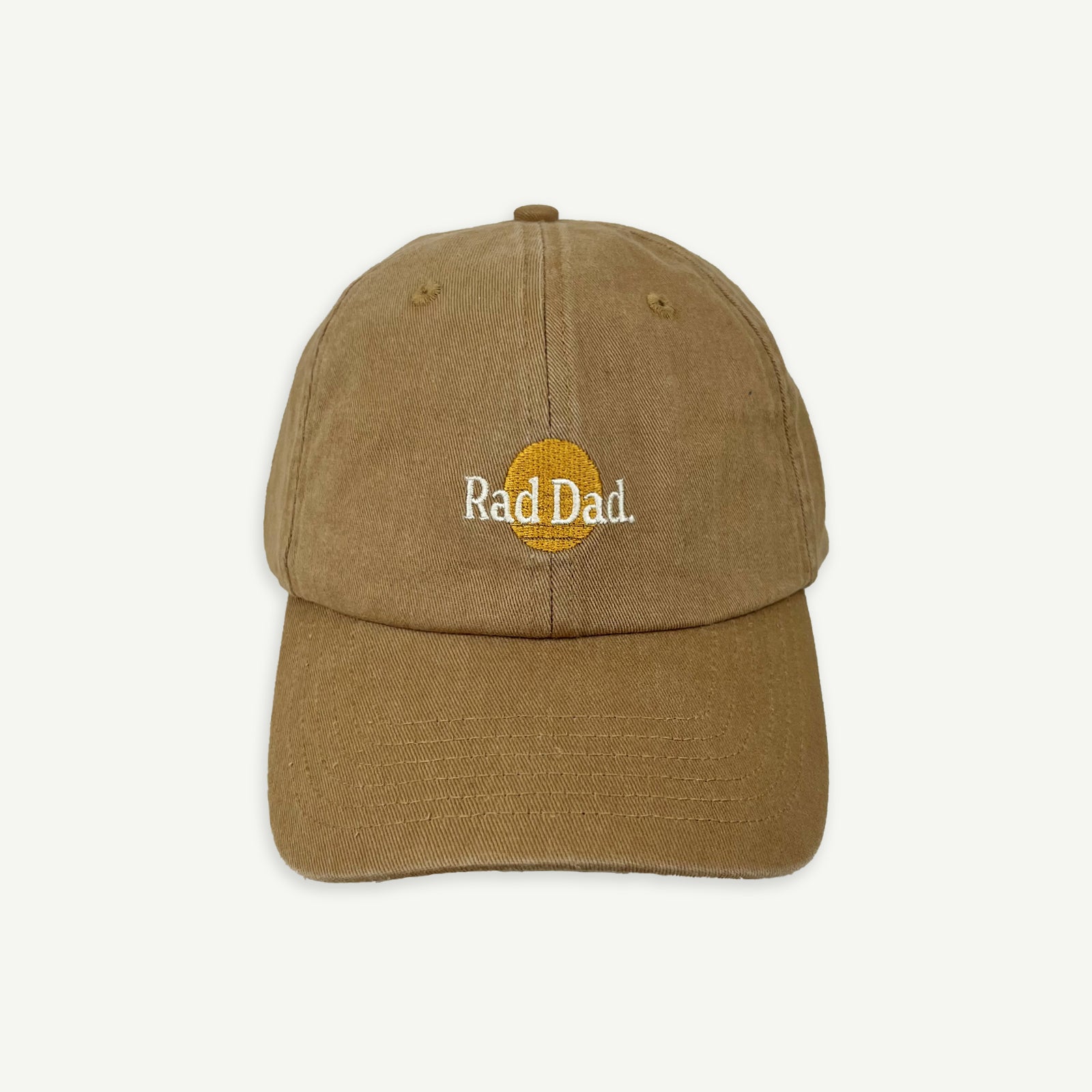 Rad Dad Washed Baseball Cap - Desert Sand