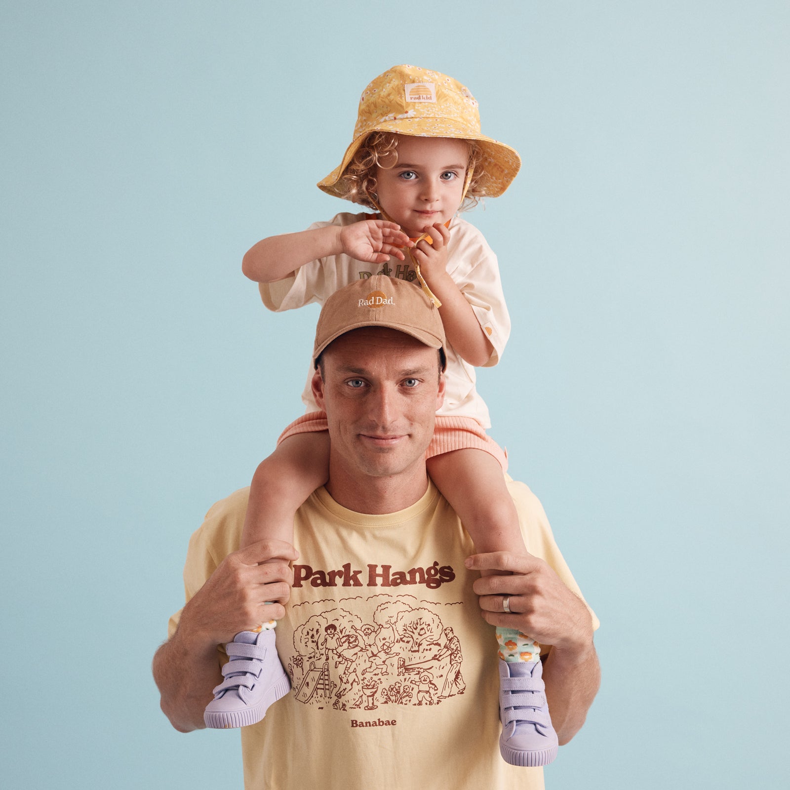 Rad Dad Washed Baseball Cap - Desert Sand