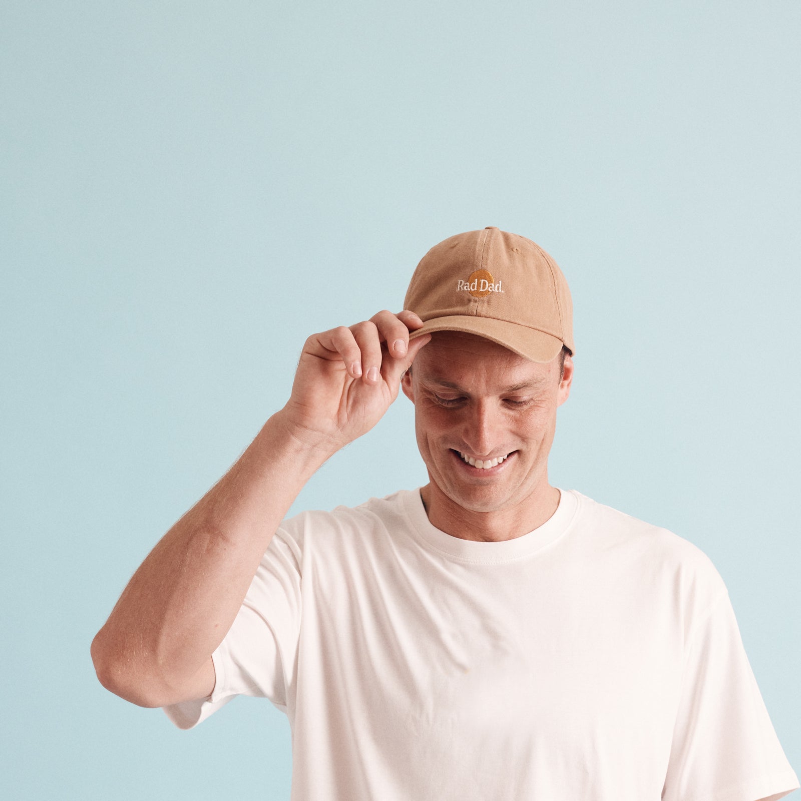 Rad Dad Washed Baseball Cap - Desert Sand