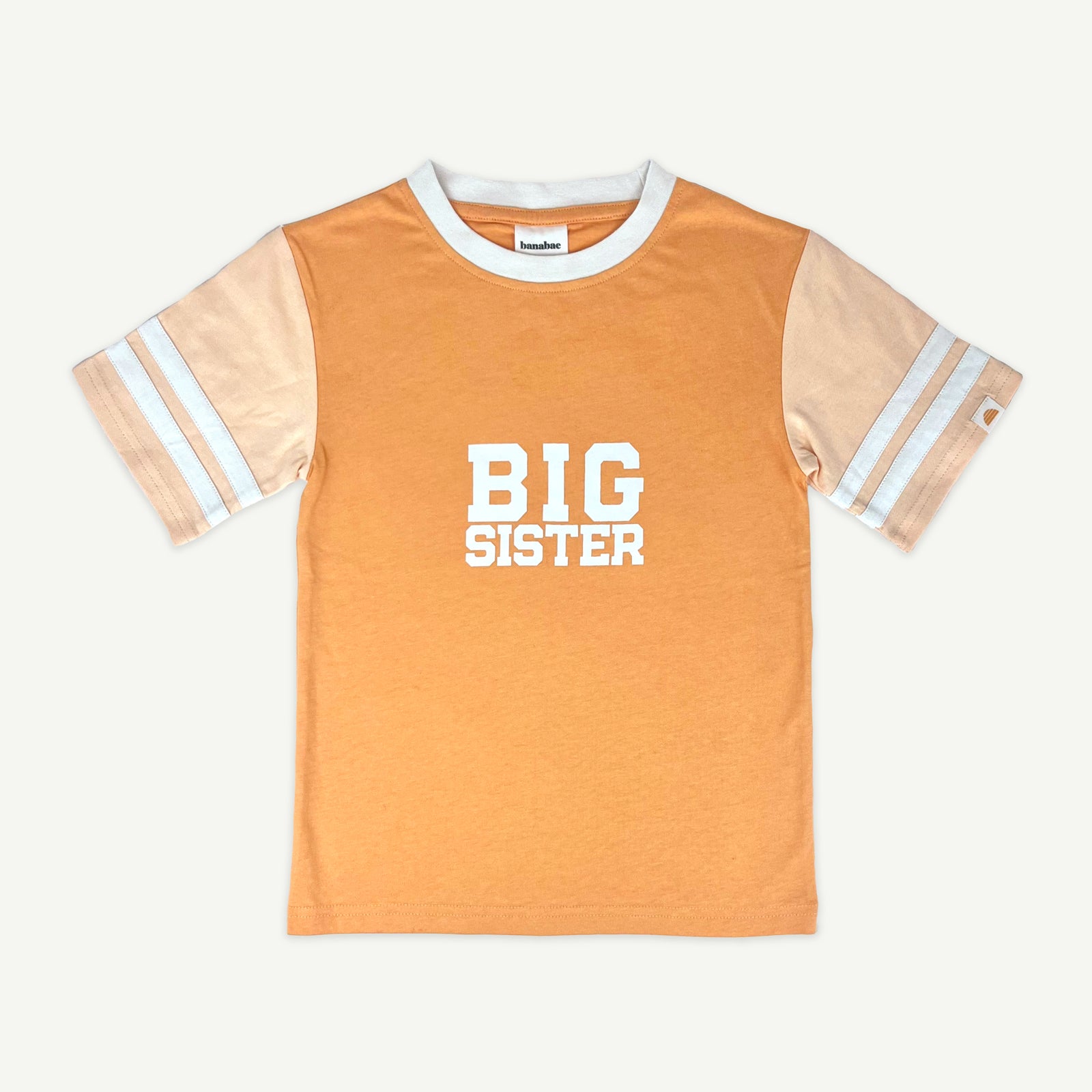 Big Sister Collegiate Tee - Coral