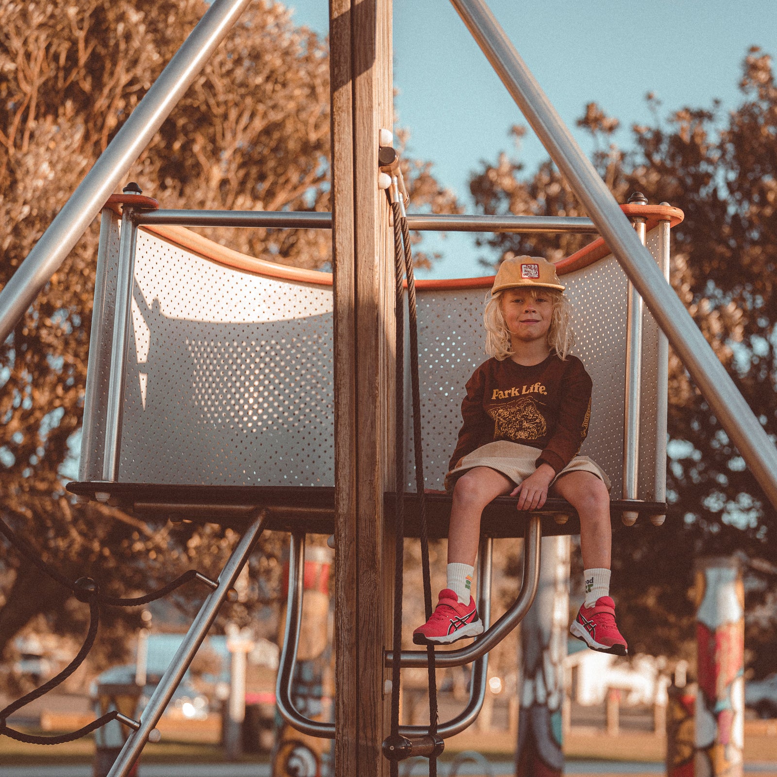 Park Life Long Sleeve Tee - Espresso