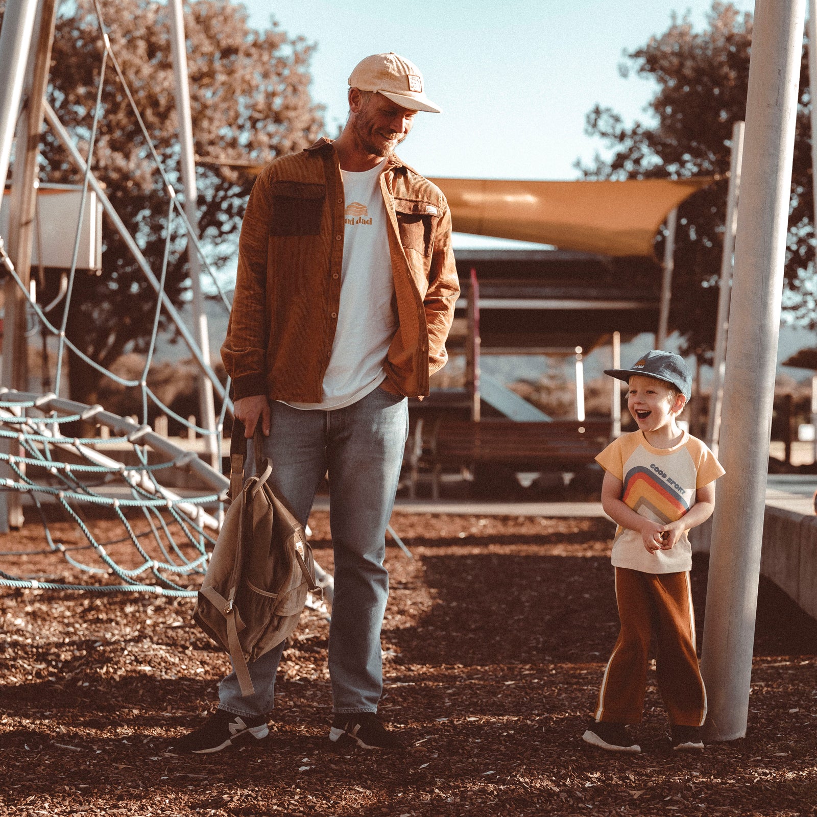 Rad Dad Cord Back Pack - Khaki