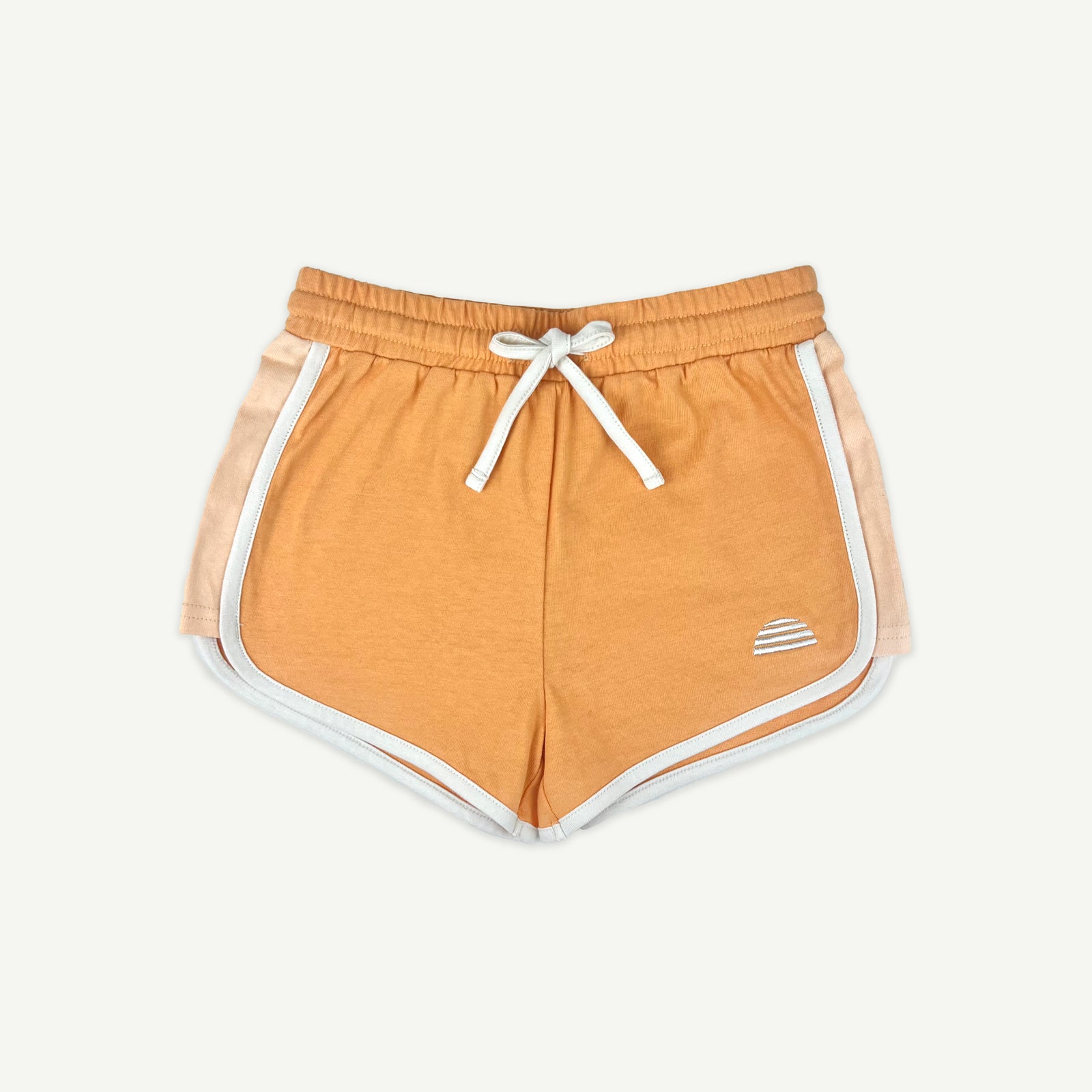 Retro Sports Shorts - Coral