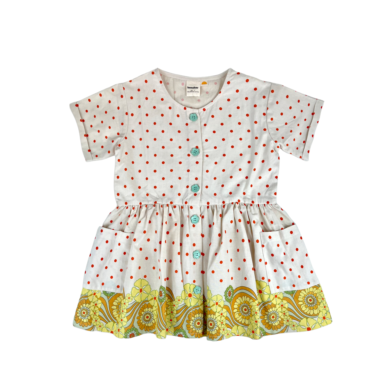Polka Dot Swirl Dress