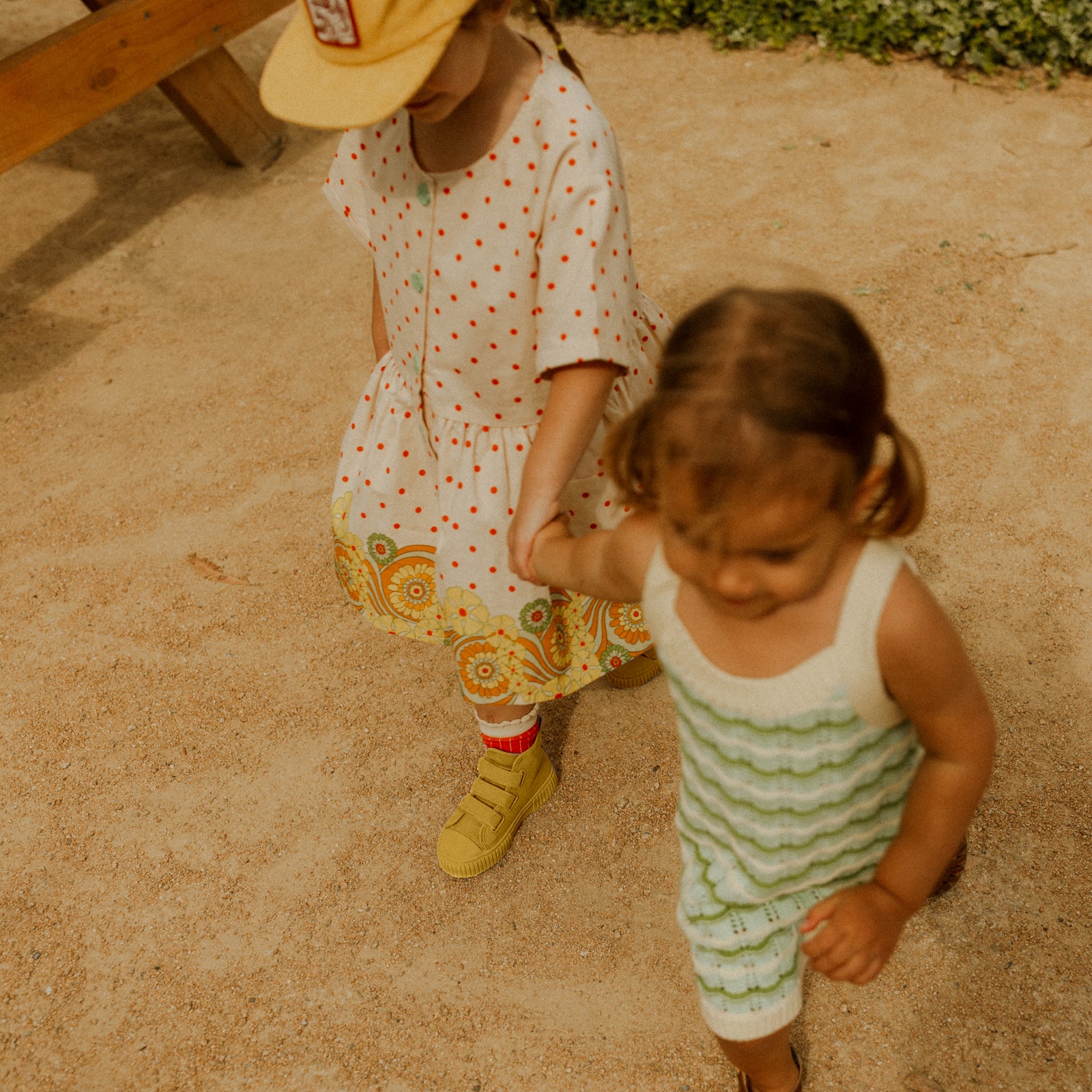 Polka Dot Swirl Dress