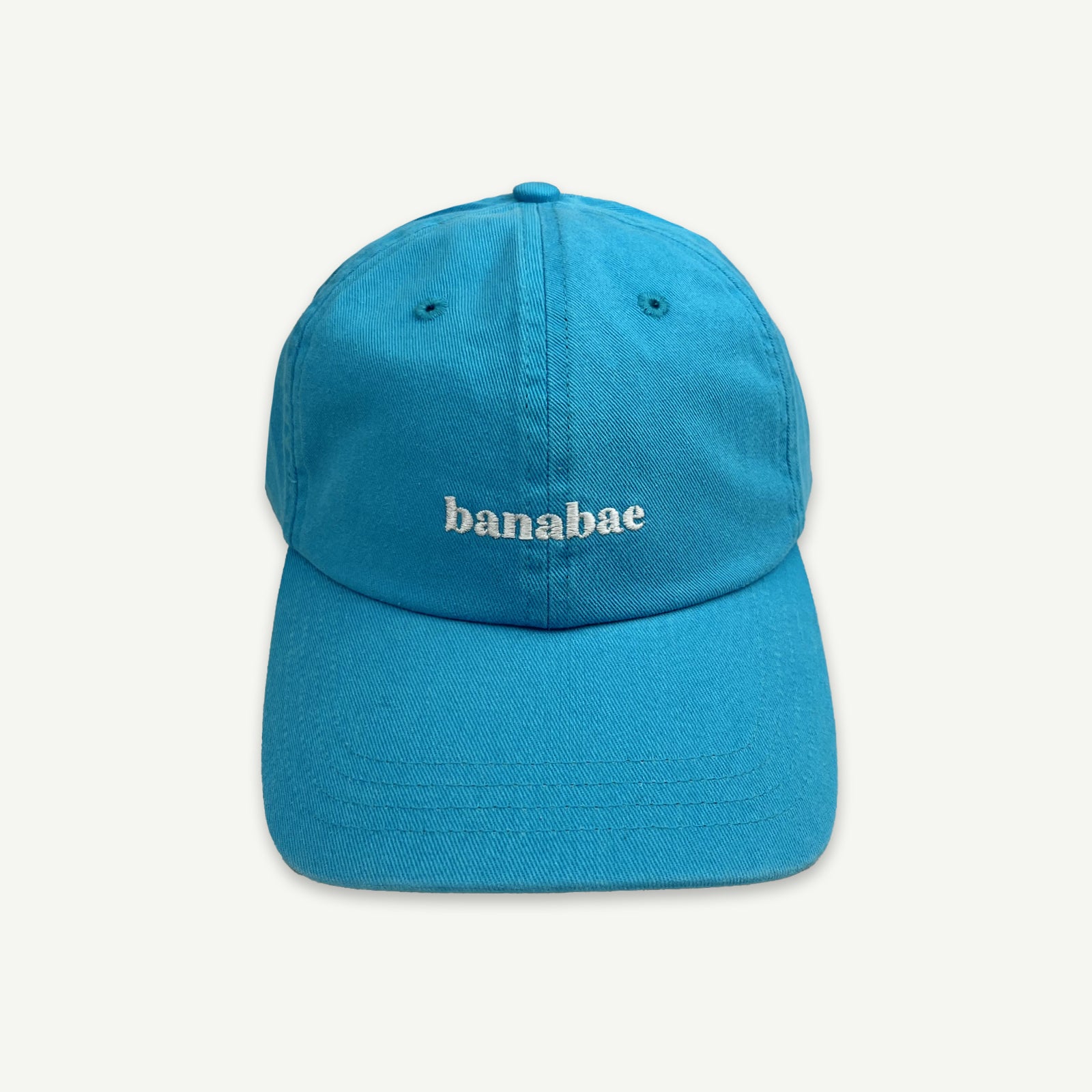 Banabae Organic Cotton Twill Cap - Cyan