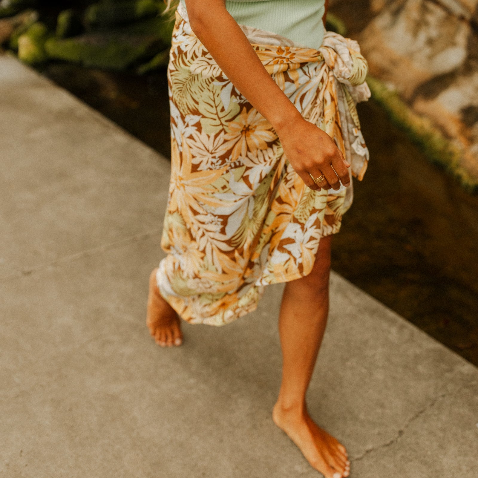 Cabana Floral Sarong