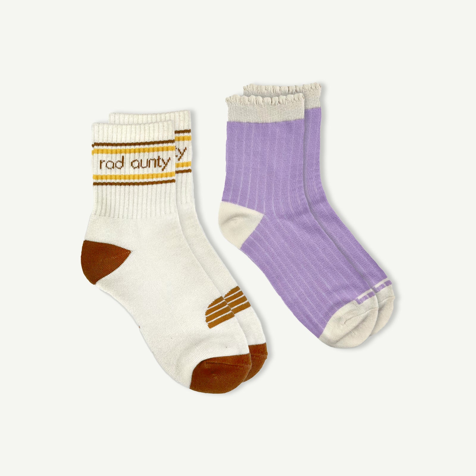 Essential Rad Aunty Sock and Tee Bundle