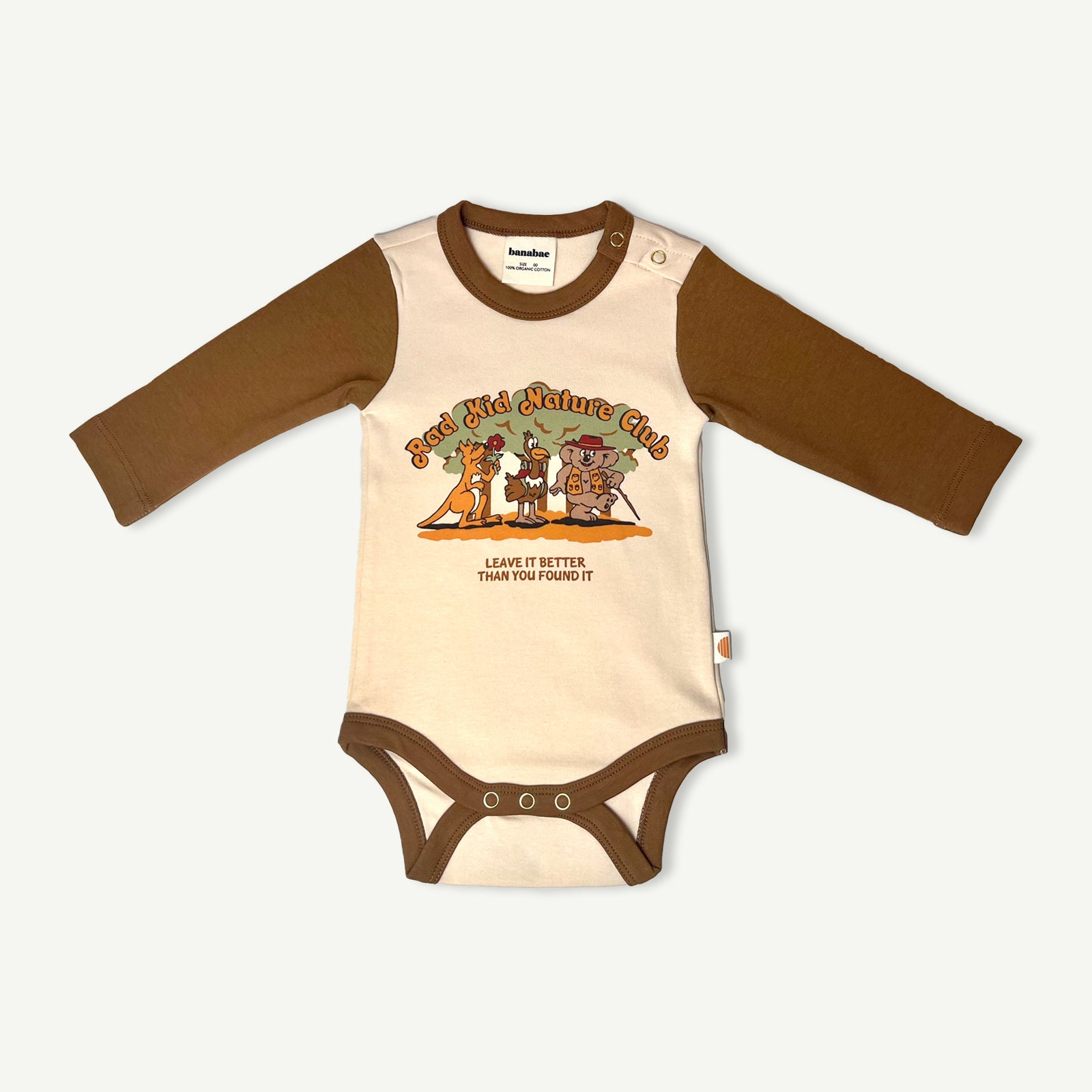 Rad Kid Nature Club Onesie and Swaddle Bundle