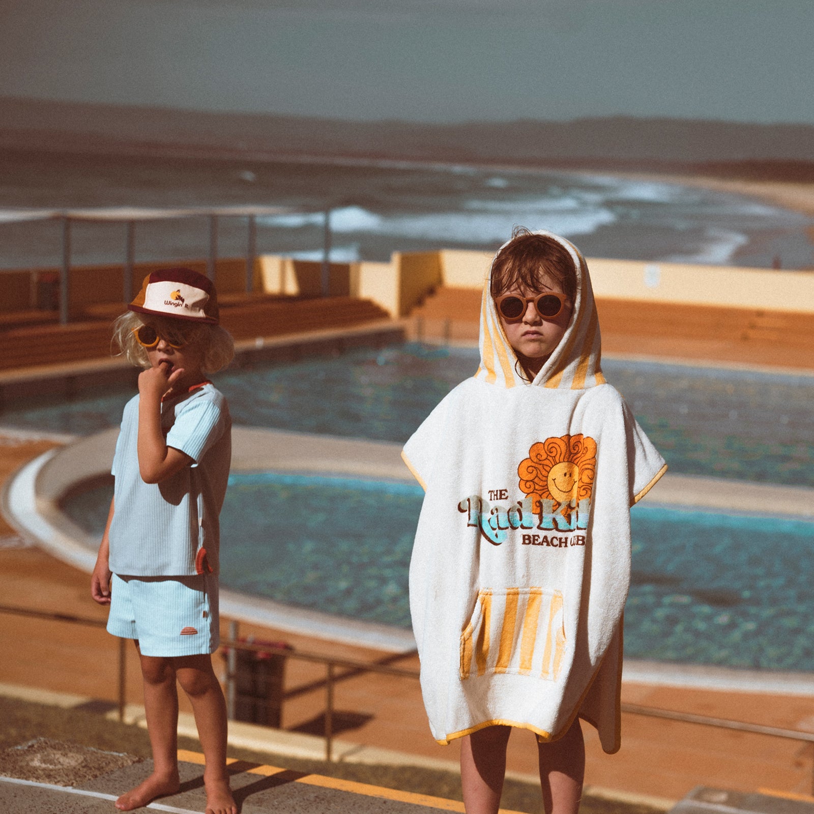 Rad Kid Beach Club Towel and Swimsuit