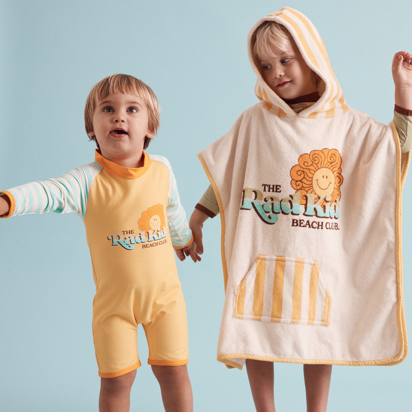 Rad Kid Beach Club Towel and Swimsuit