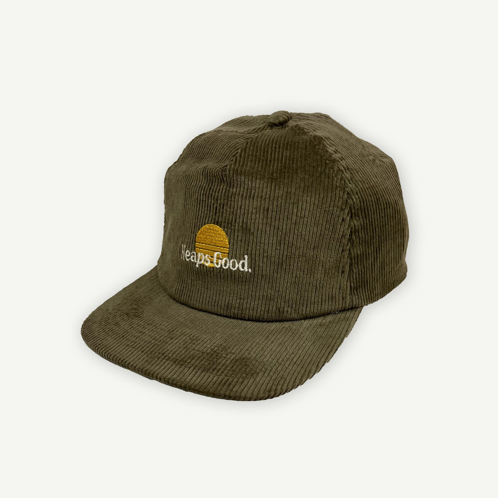 Heaps Good Cord Adult Cap - Khaki