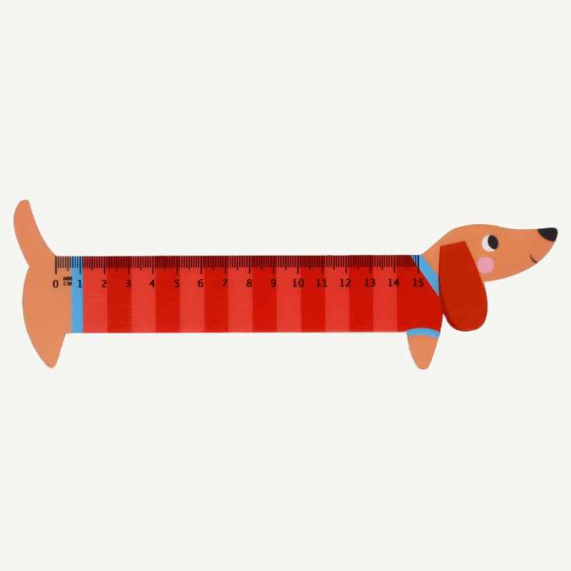 Wooden Ruler Sausage Dog | Banabae